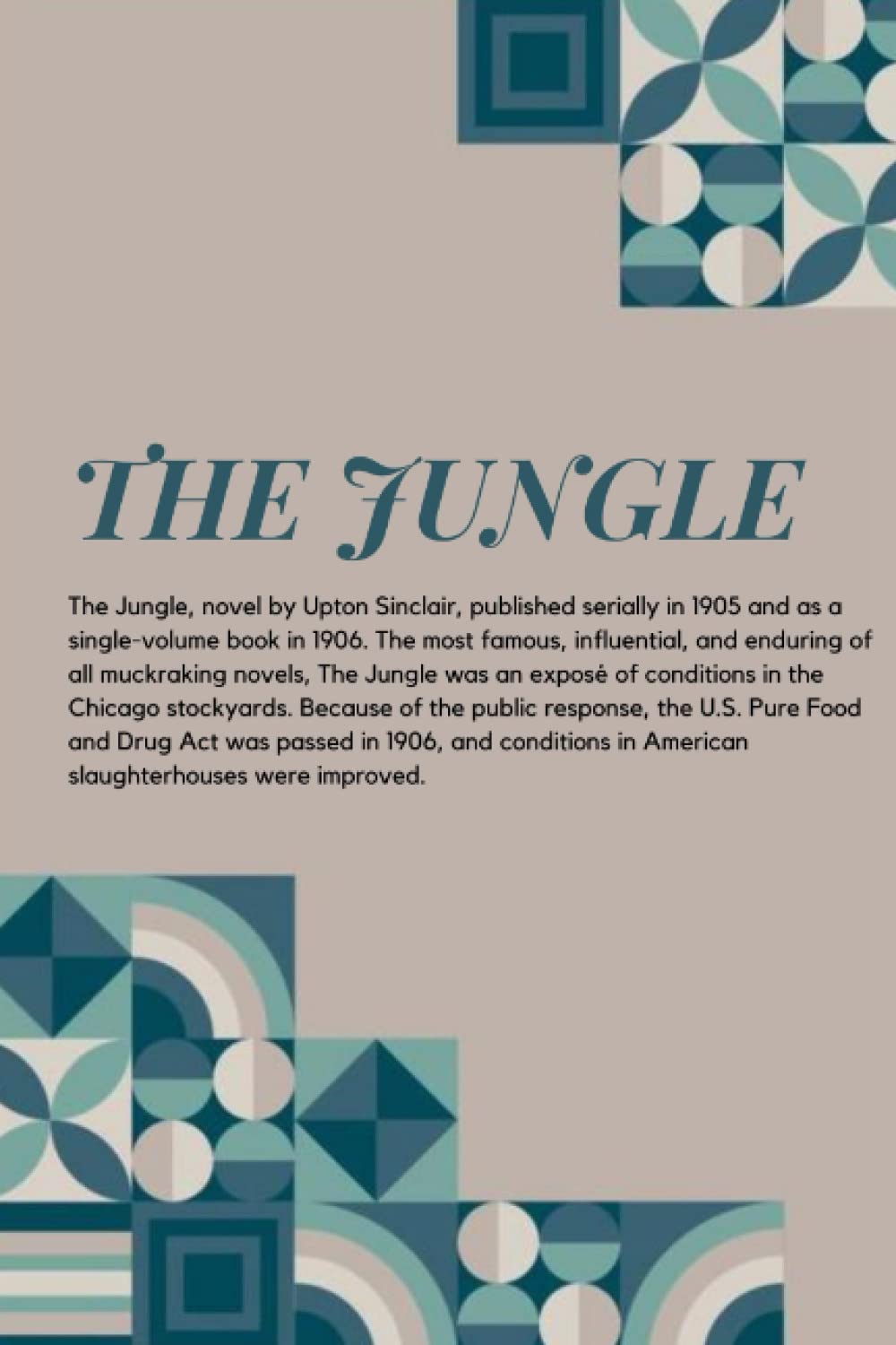 The Jungle: novel by Upton Sinclair , 1906 by Upton Sinclair | Goodreads
