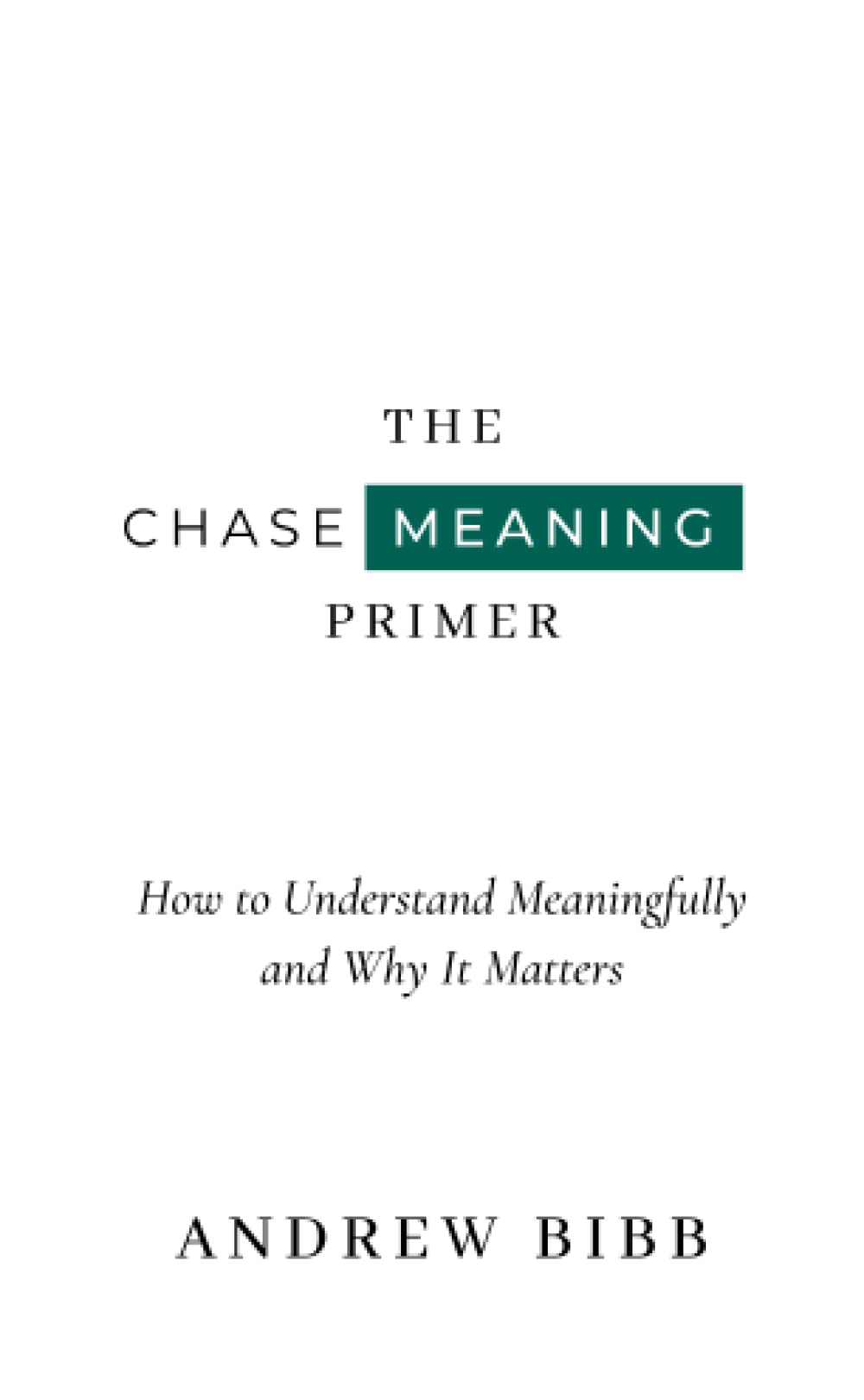 The Chase Meaning Primer How to Understand Meaningfully and Why It