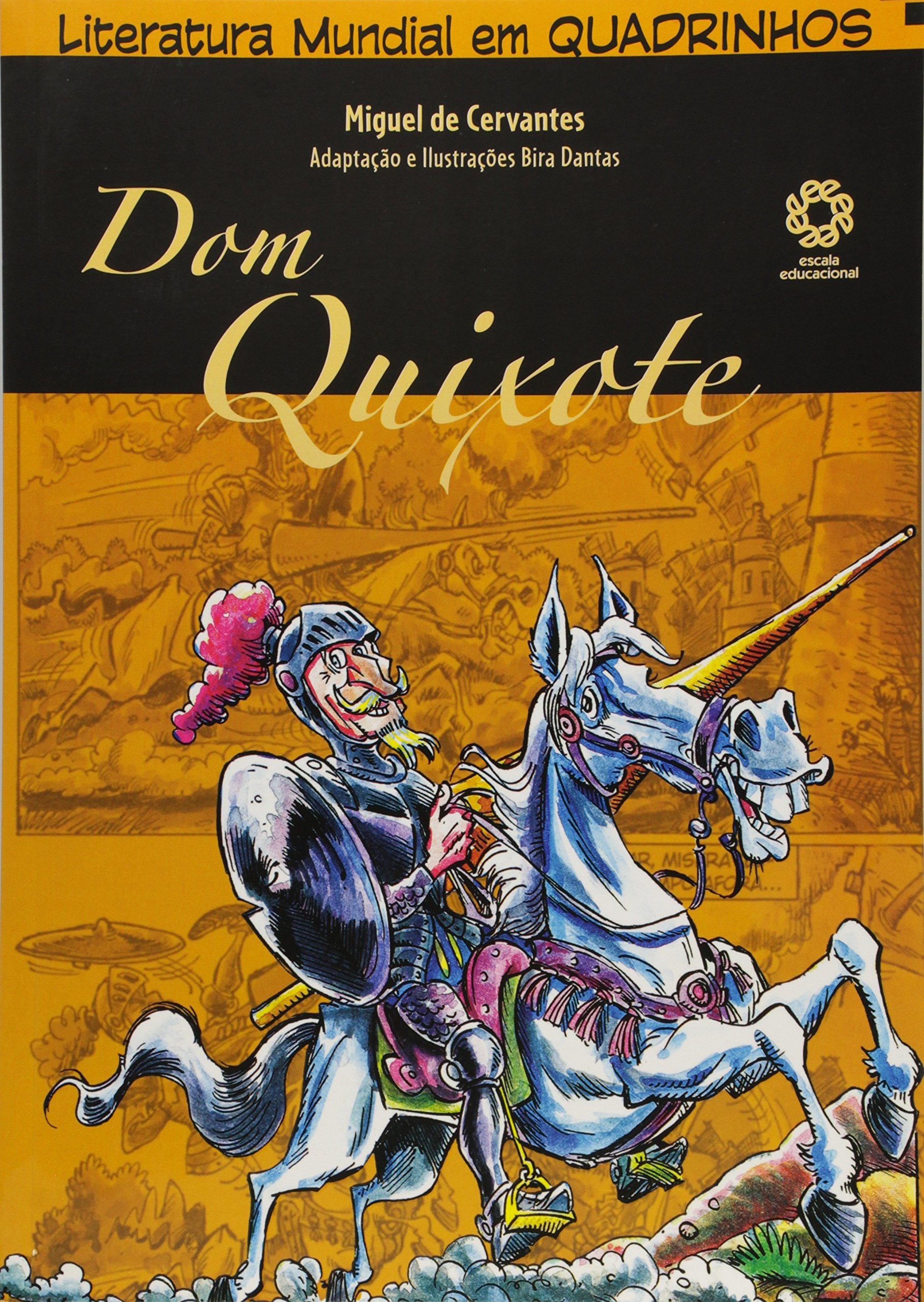 Dom Quixote - Colecao Literatura Mundial em Quadrinhos - Livro do Aluno ...