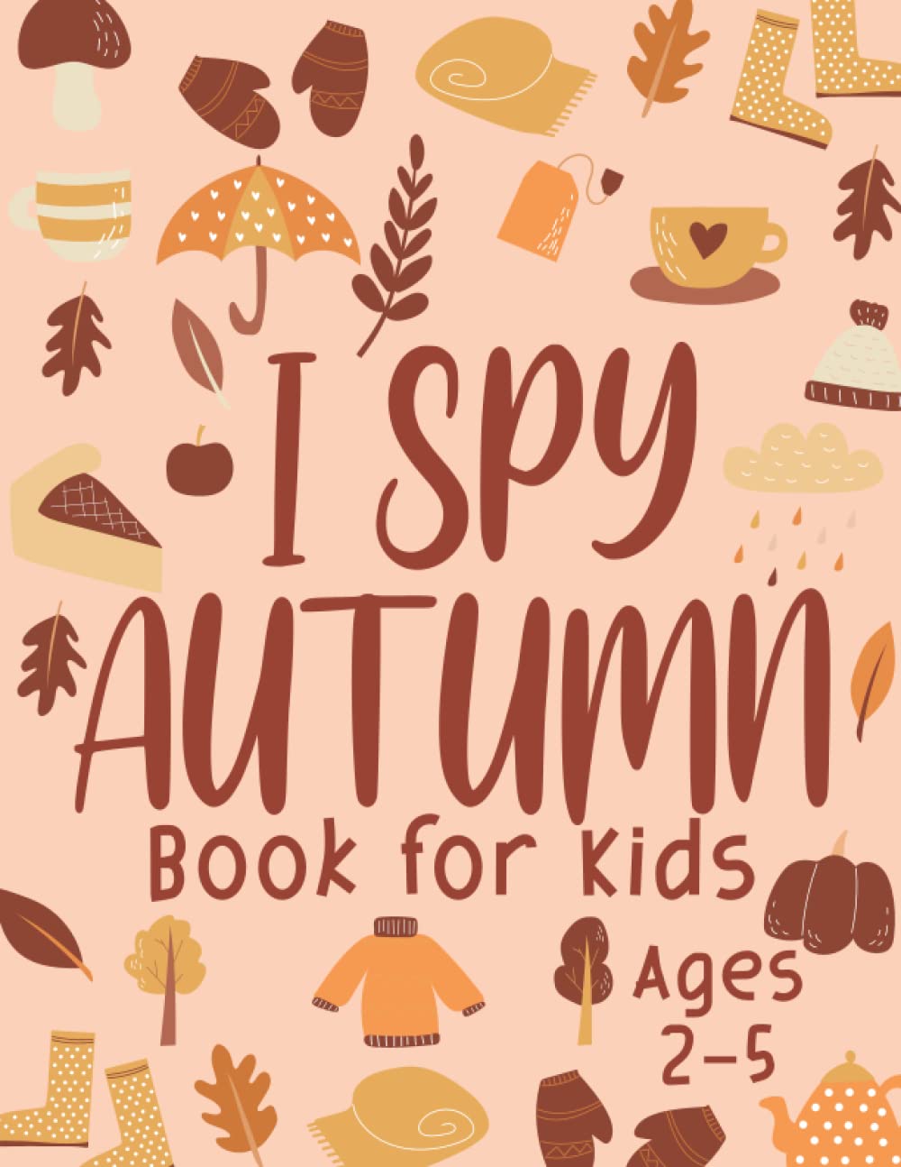 I Spy Autumn Book For Kids Ages 25 Let's Play I Spy Fall Book