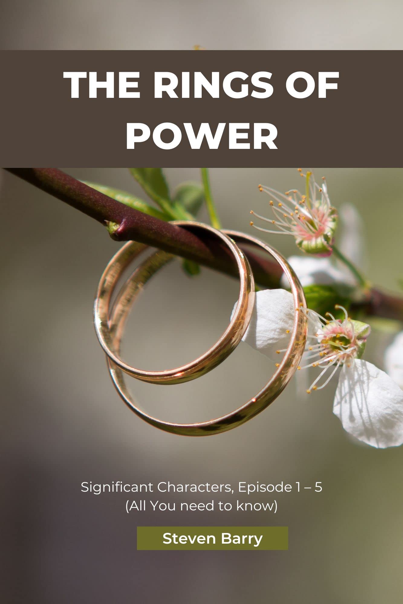 Ring Magic Book The Rings of Power: Significant Characters, Episode 1 – 5 by Stephen ...