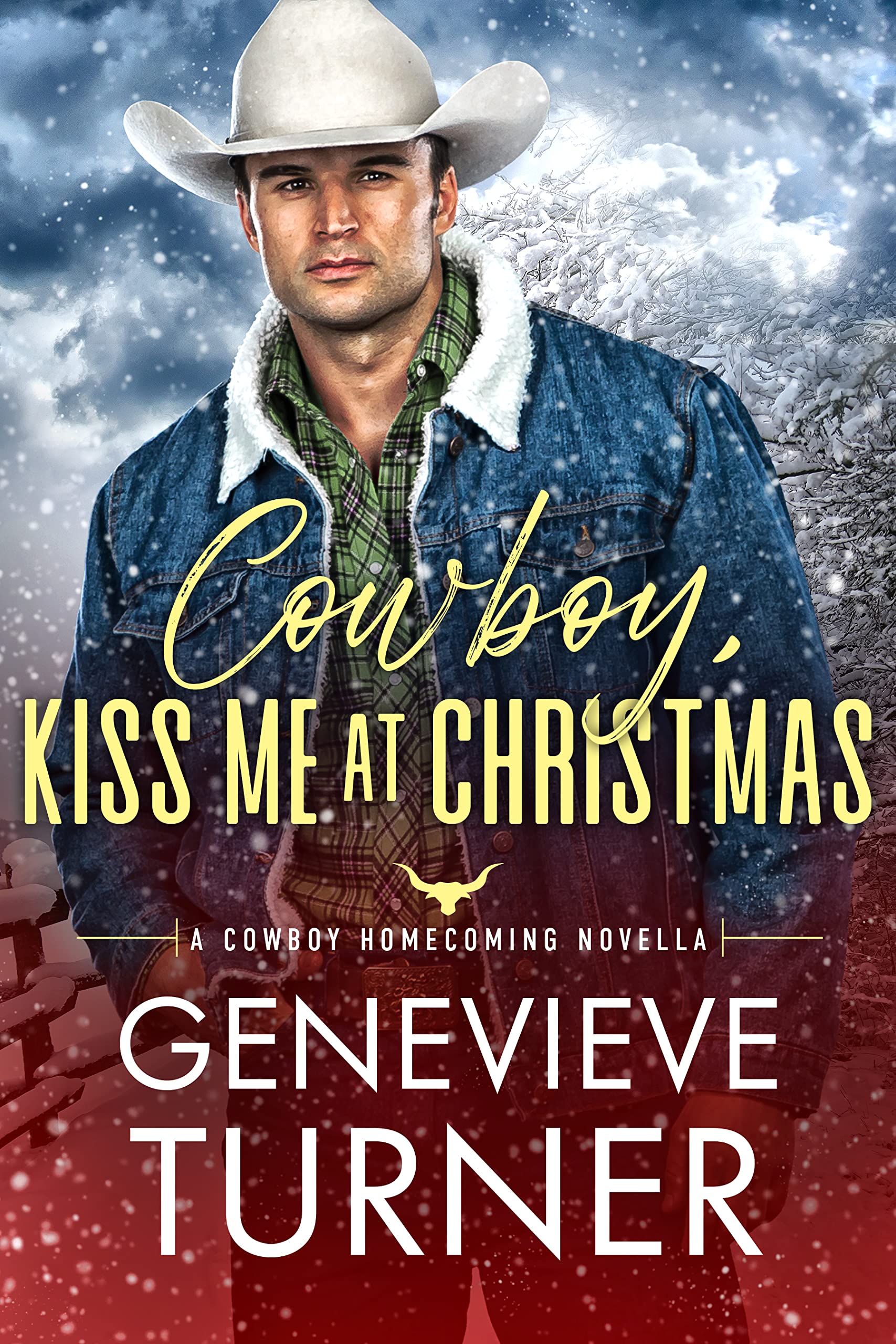 Cowboy, Kiss Me at Christmas book cover