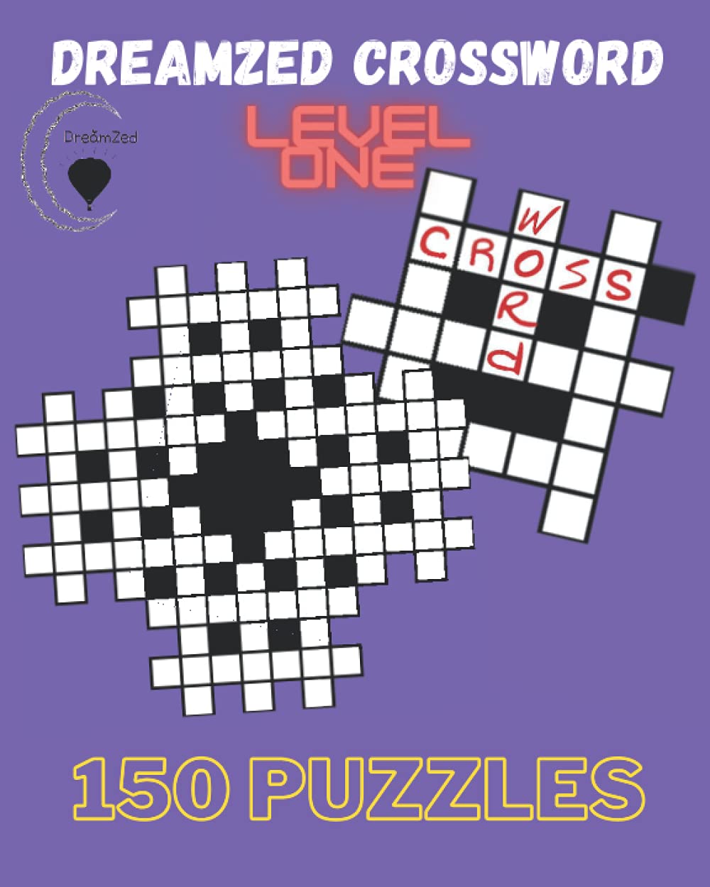 DreamZed Crossword Puzzle Books Newspaper Cross Words (LEVEL ONE