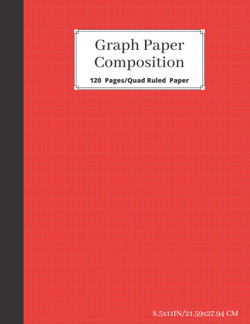 Graph Paper Composition Notebook Grid Paper Notebook Quad Ruled Large