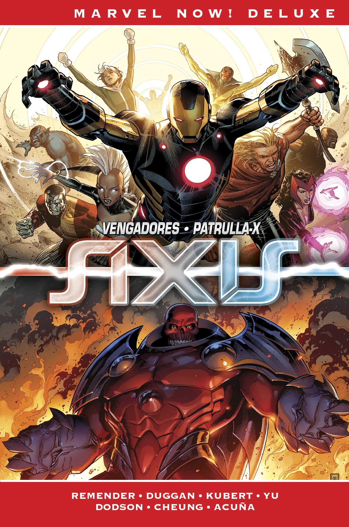 Marvel now! deluxe imposibles vengadores. axis