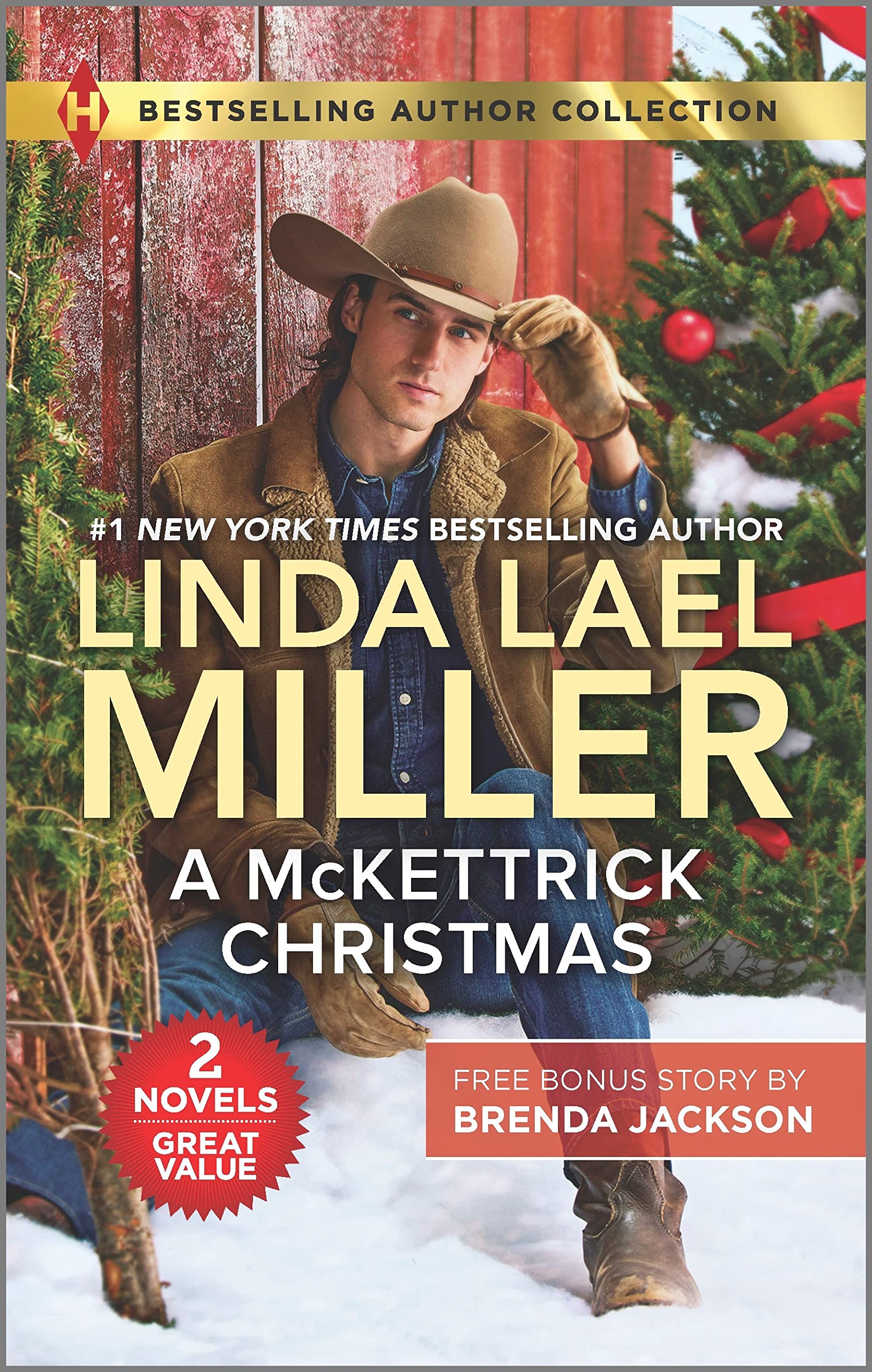 A McKettrick Christmas & A Steele for Christmas book cover
