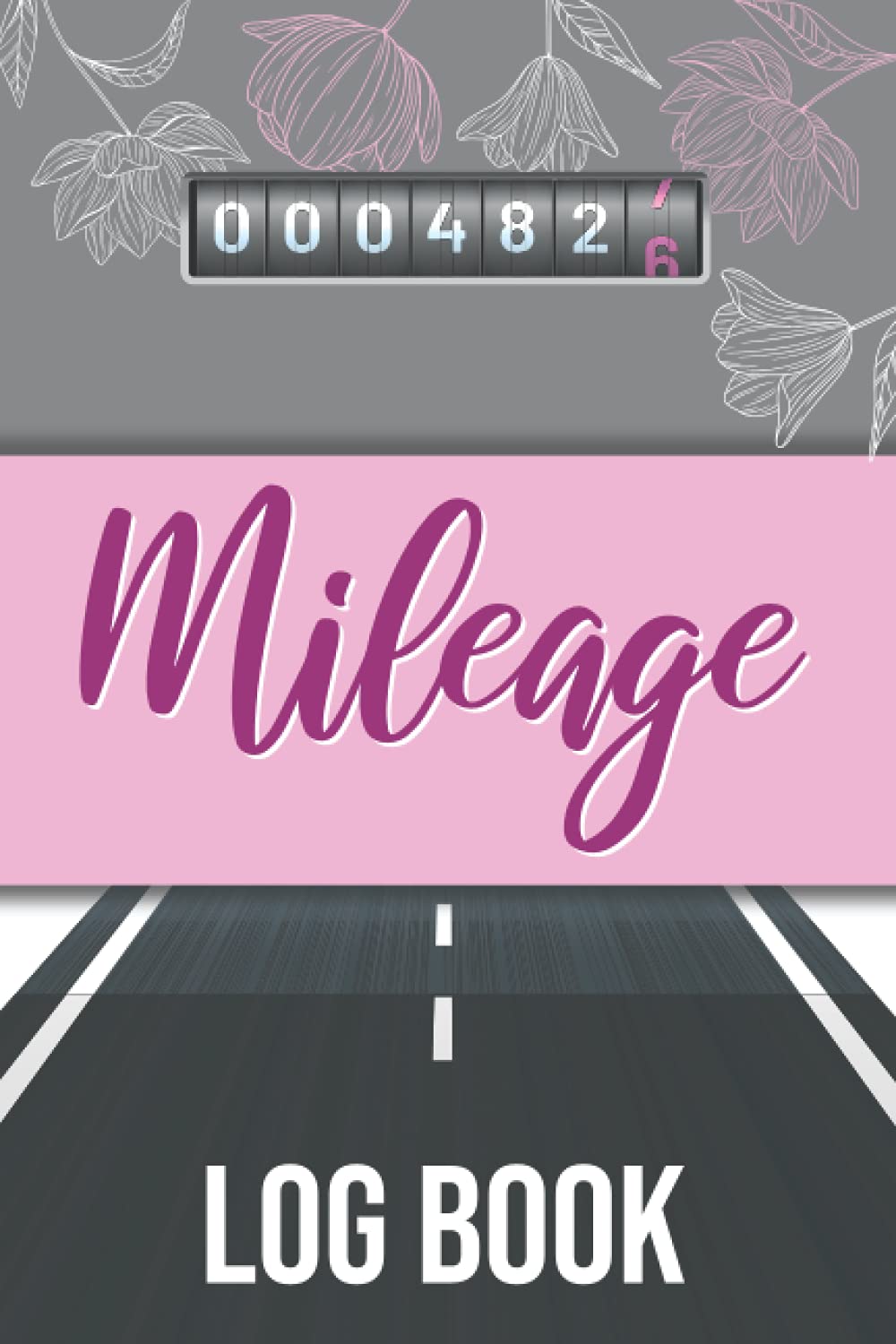 Mileage Log Book Vehicle Mileage Journal Women's Edition Mileage