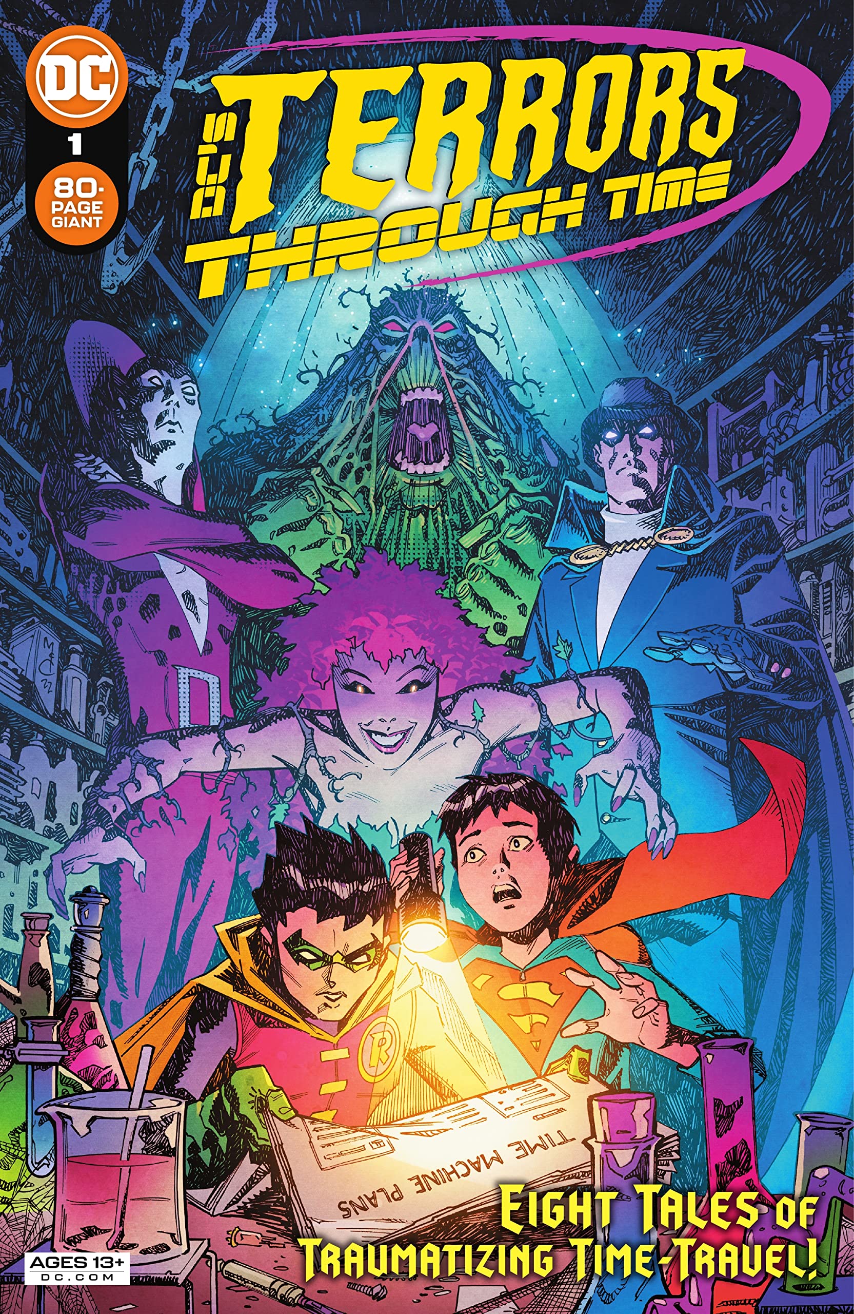 DC’s Terrors Through Time (2022) #1 book cover