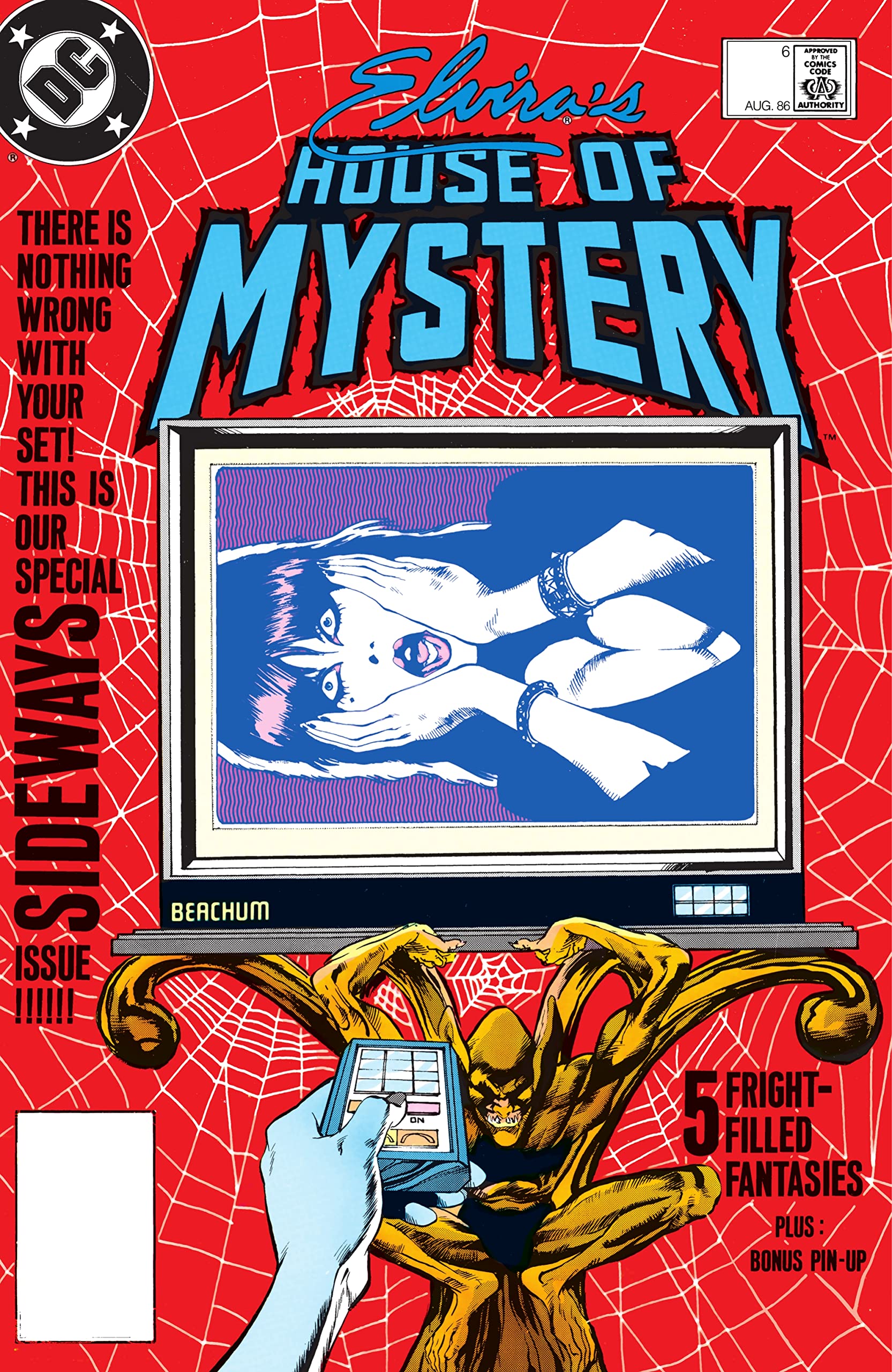 Elvira's House of Mystery (1986-1987) #6