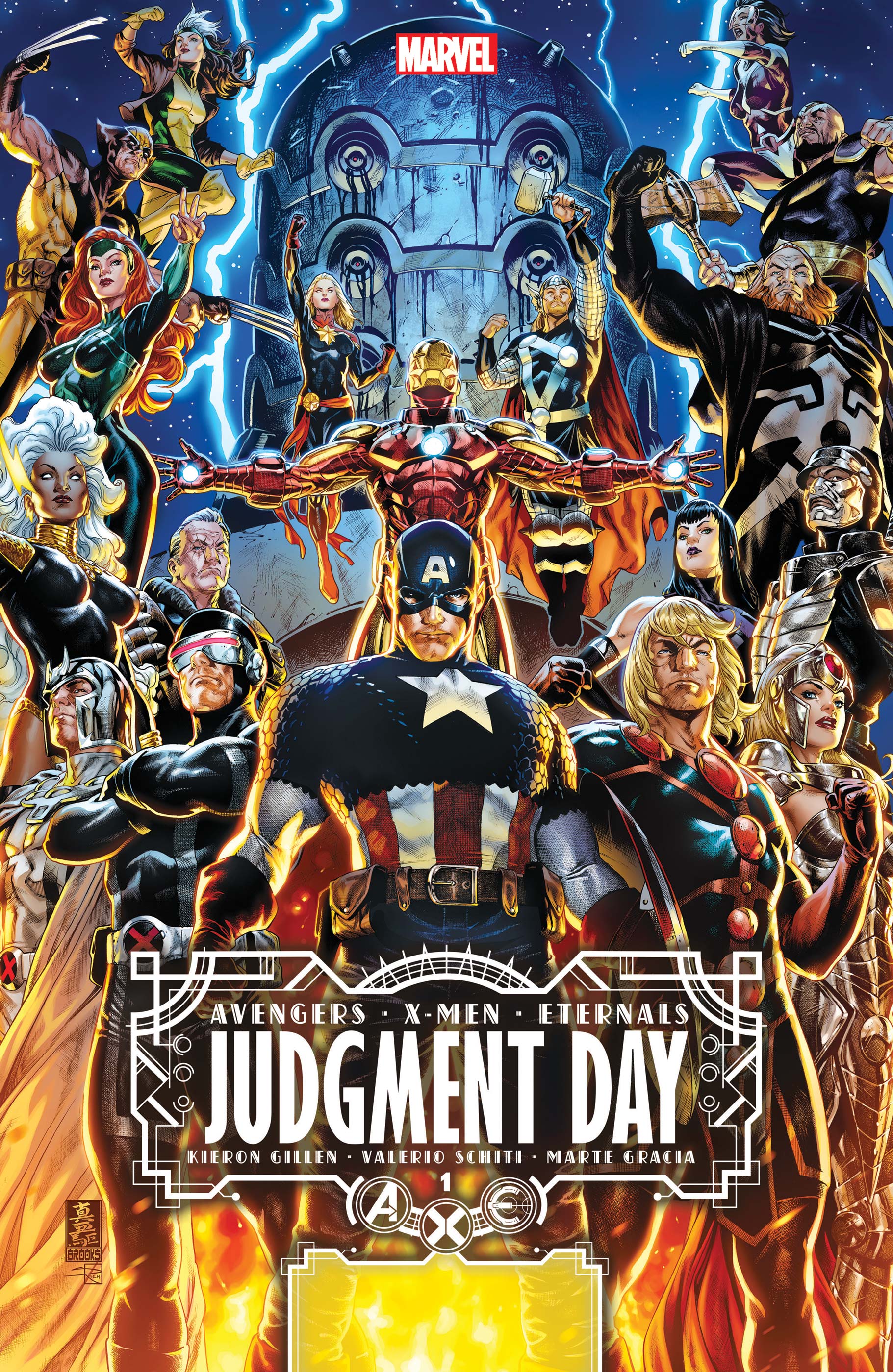 A.X.E.: Judgment Day (Single Issues) book cover 3