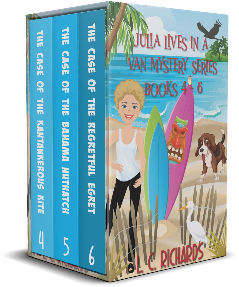 Julia Lives in a Van Mystery Series: Books #4-6