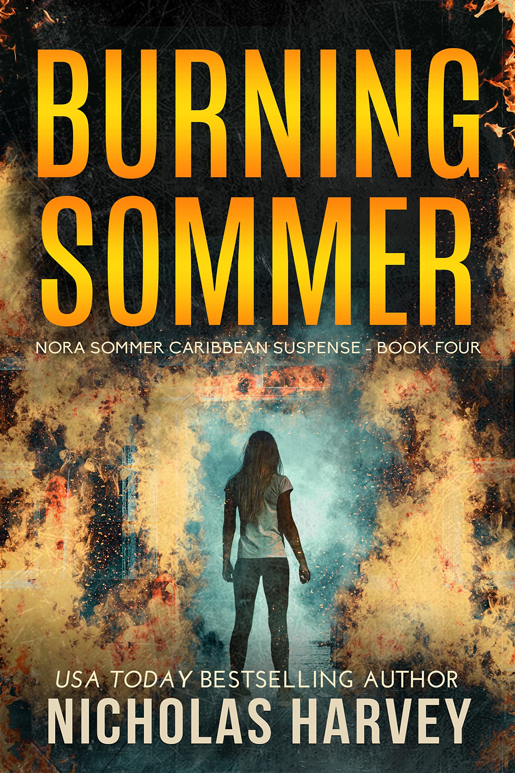 Burning Sommer book cover