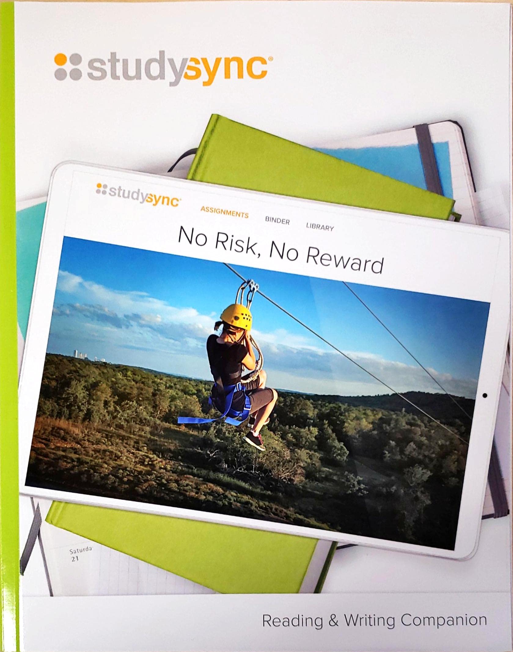 StudySync, No Risk No Reward, Reading & Writing Companion, c.2019