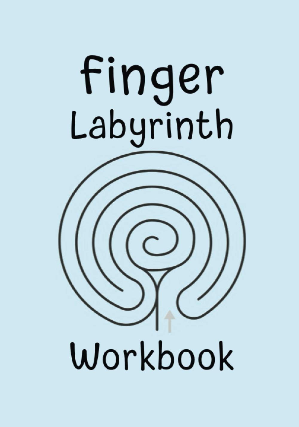 Finger Labyrinth Workbook: Finger Walking Journal, Mindful Tracing To ...