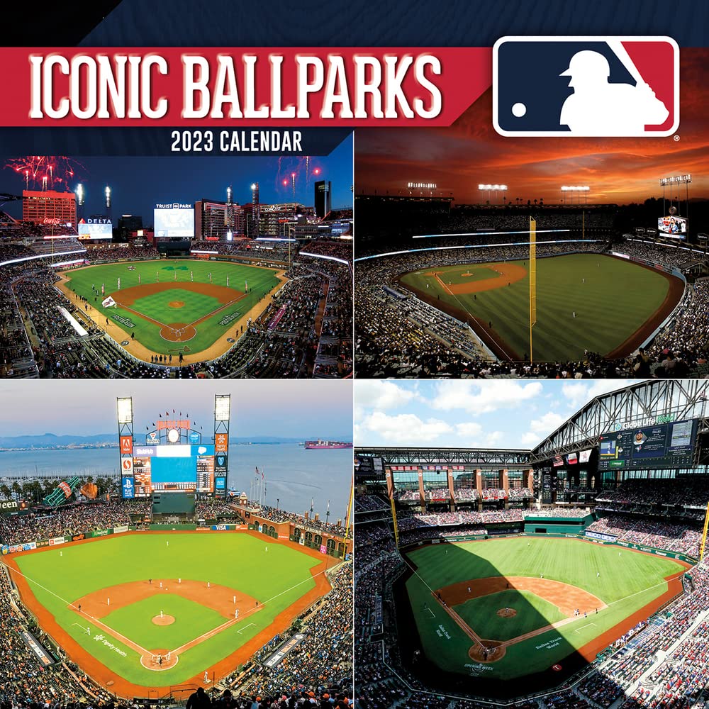 Mlb Iconic Ballparks 2023 12x12 Stadium Wall Calendar By Inc The Lang 