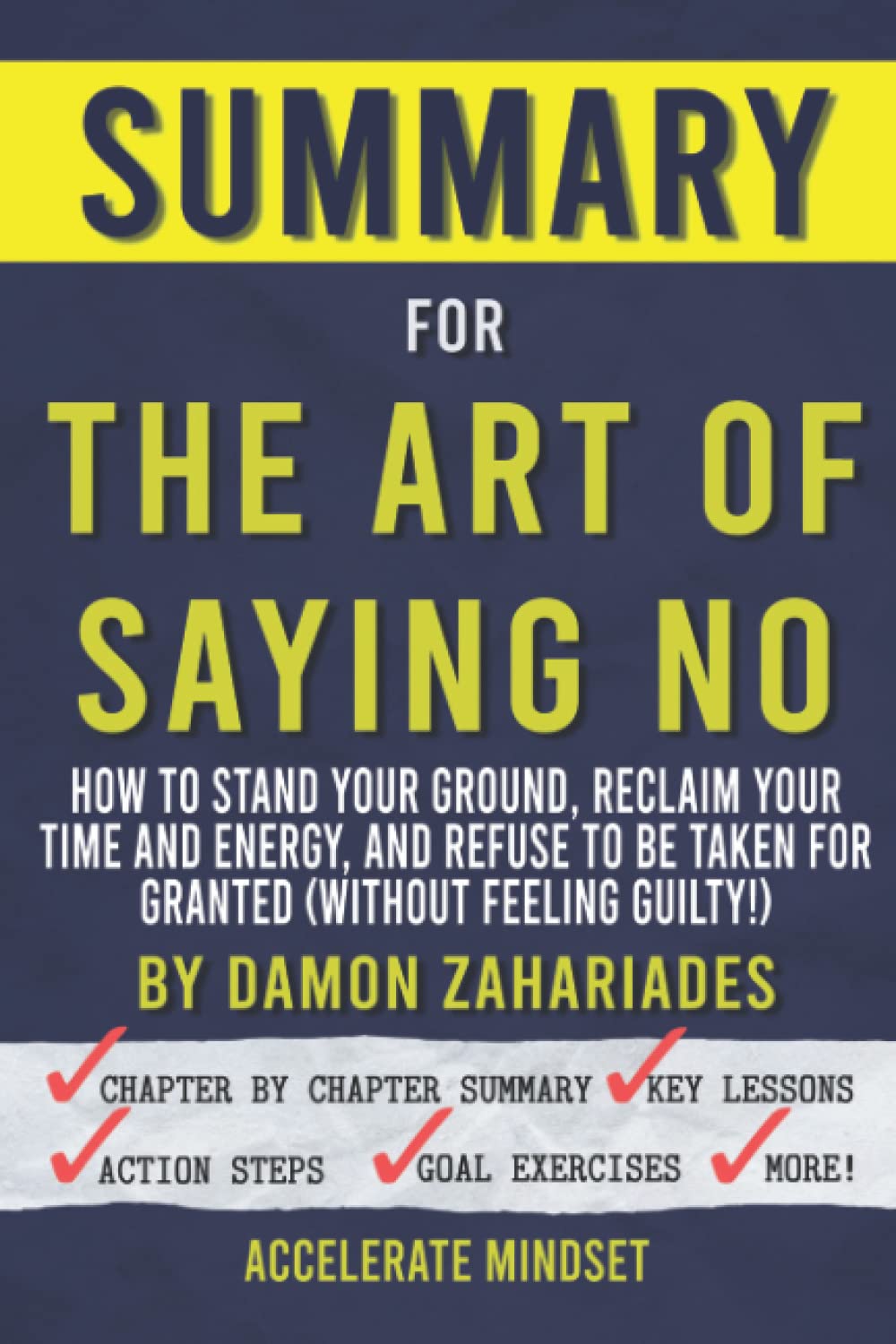 The Art Of Saying No Damon Zahariades – EYEWO