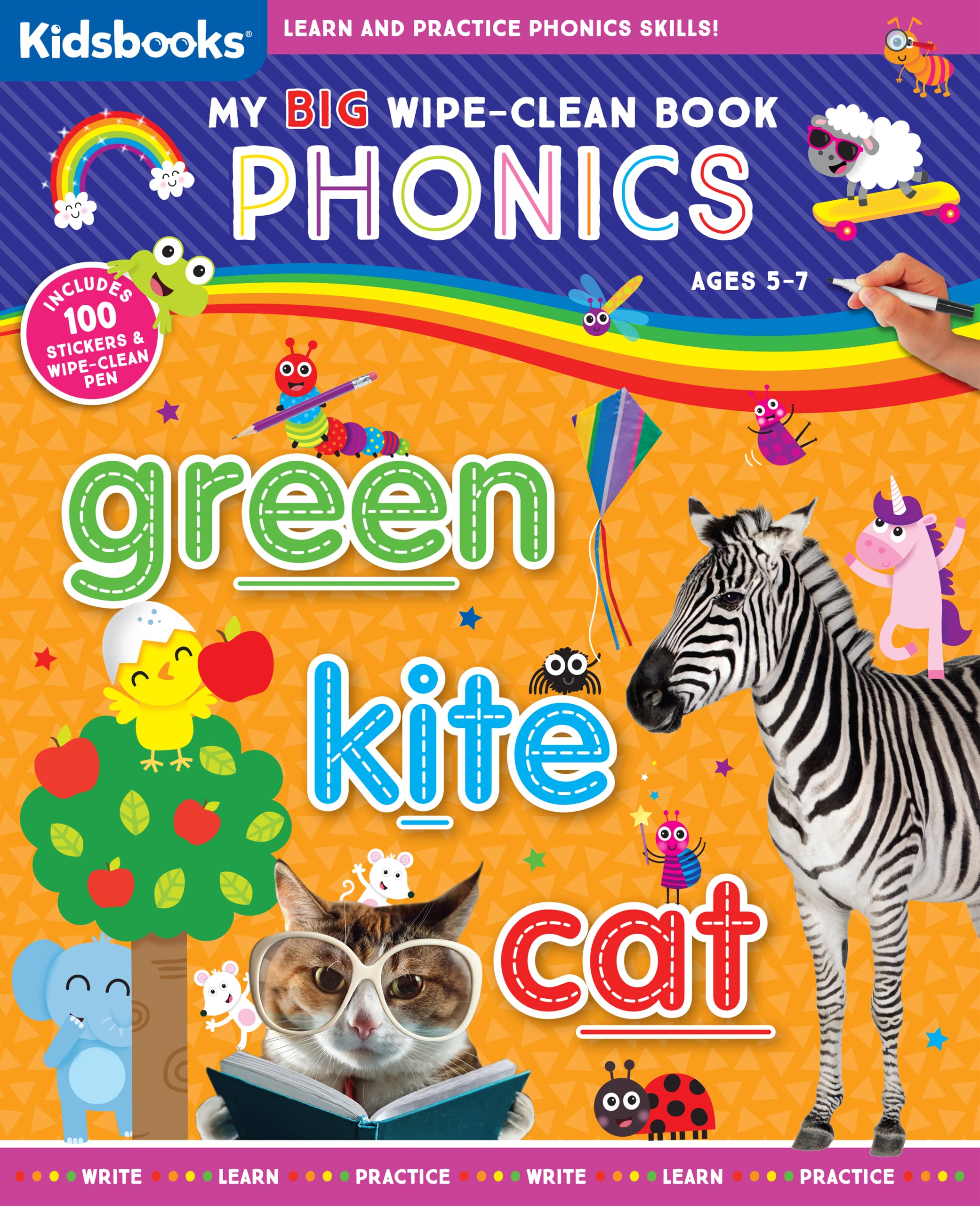 My Big WipeClean Book PhonicsPractice Writing and Using Phonics