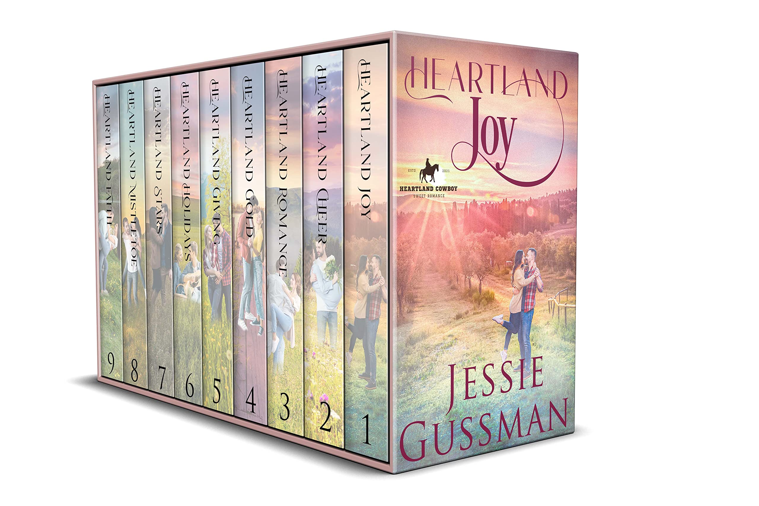 Heartland Cowboy Christmas: Books 1-9