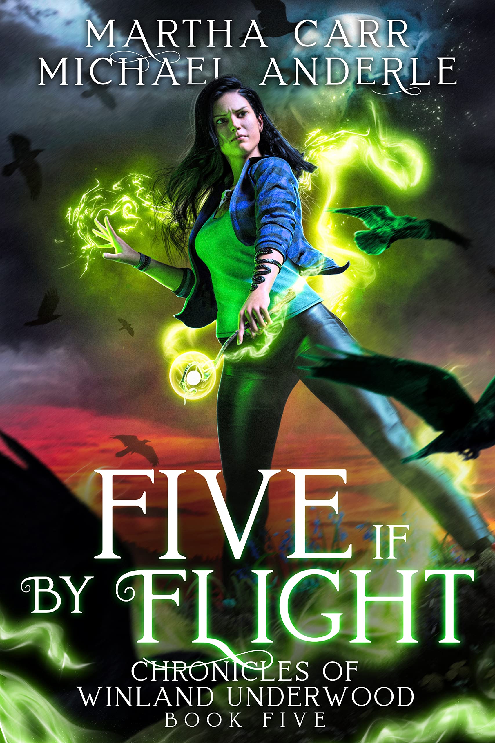Five If By Flight book cover
