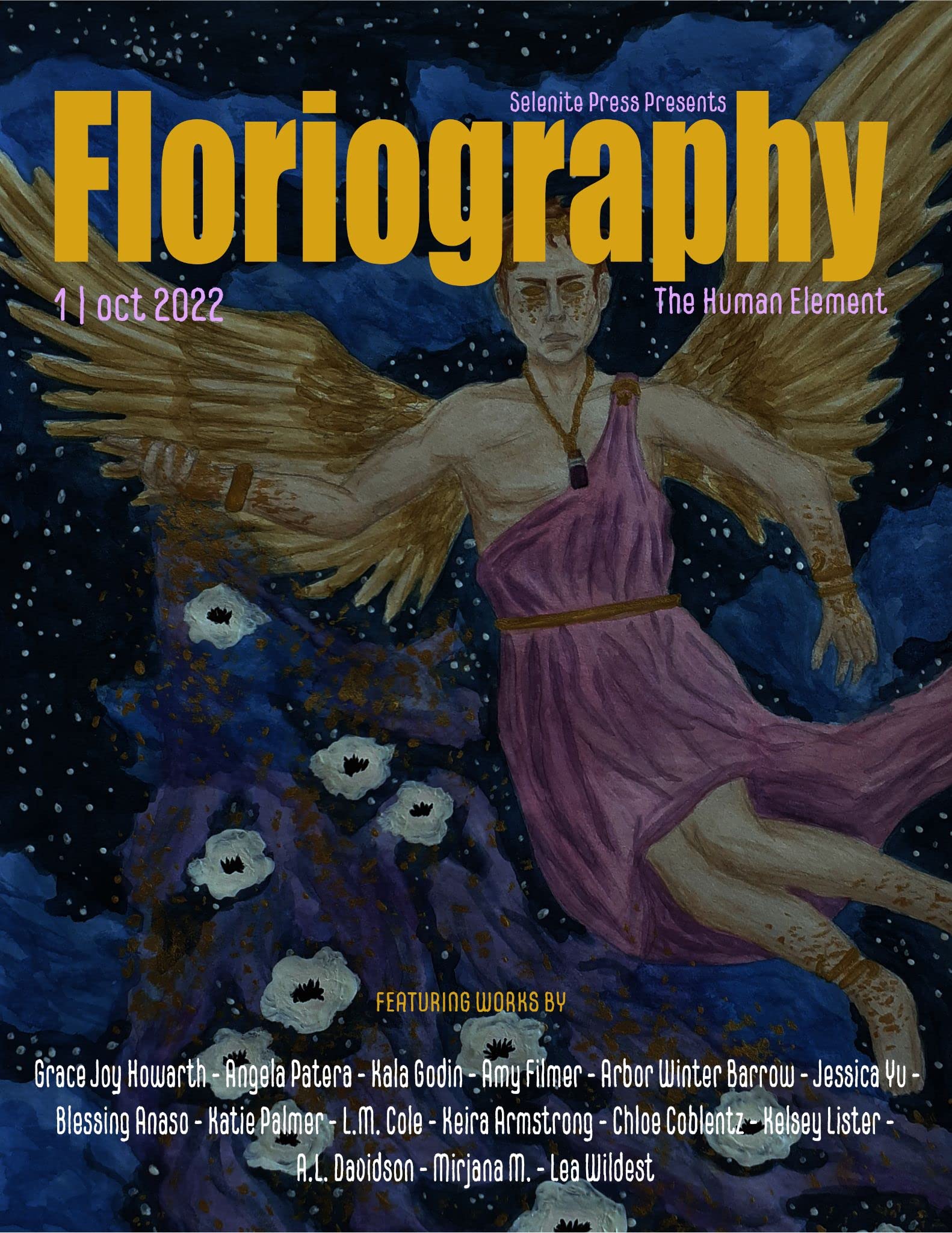 Floriography Issue 1 The Human Element (October 2022) by Seluna Drake
