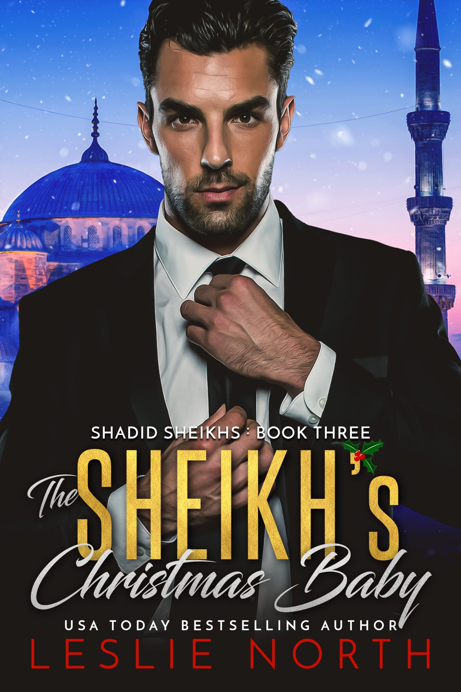 The Sheikh's Christmas Baby book cover
