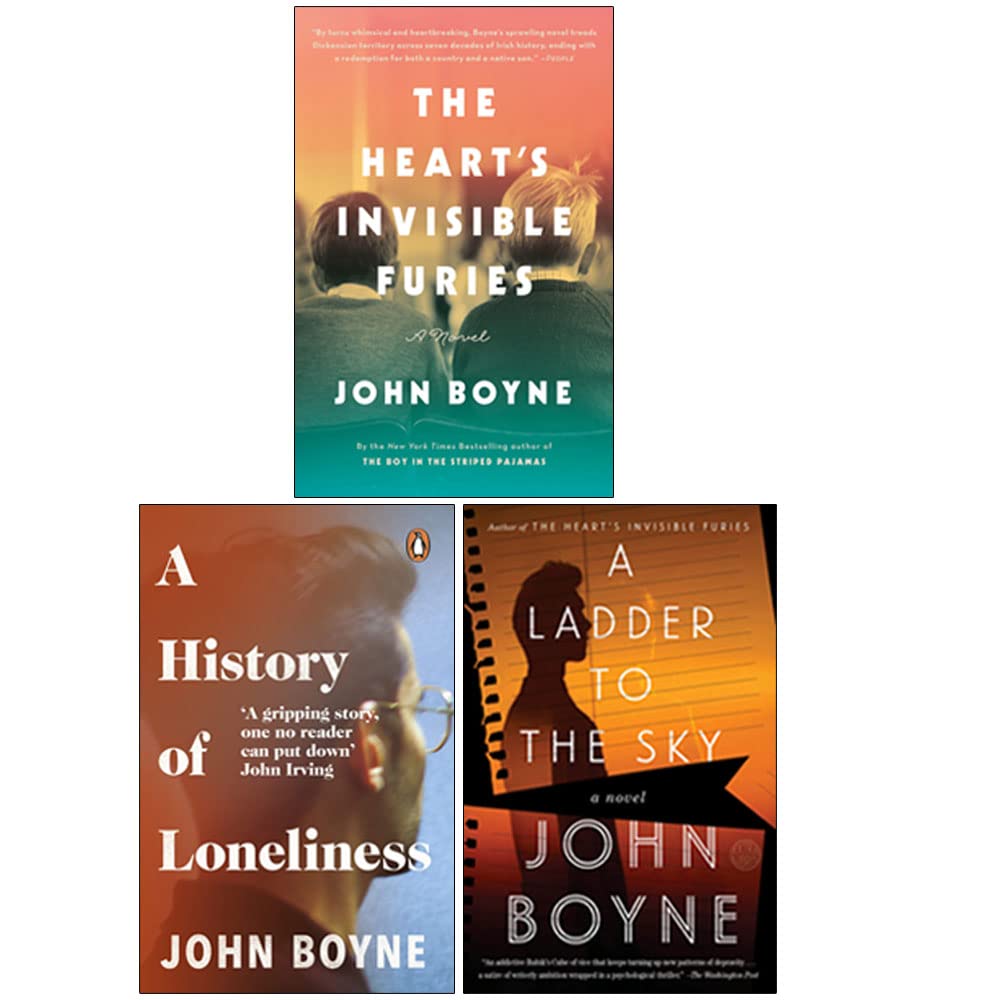 The Heart's Invisible Furies / A History of Loneliness / A Ladder to the Sky book cover