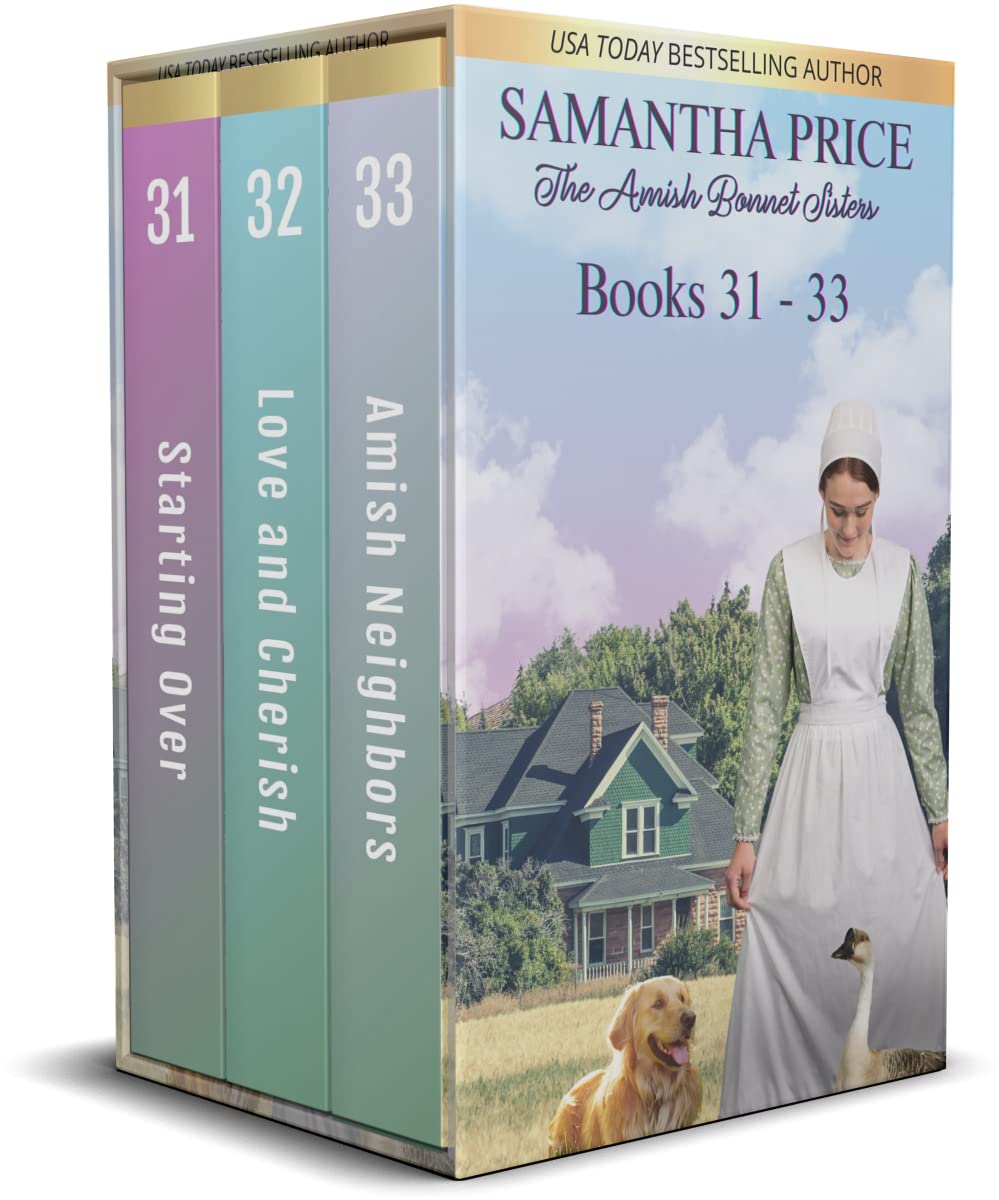 Amish Bonnet Sisters Box Set Volume 11 : Starting Over, Love and Cherish, Amish Neighbors