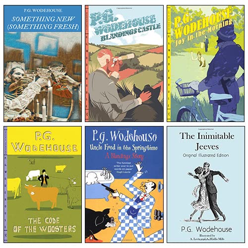 The Best of Wodehouse 6 Books Collection Set By P.G. Wodehouse by P.G