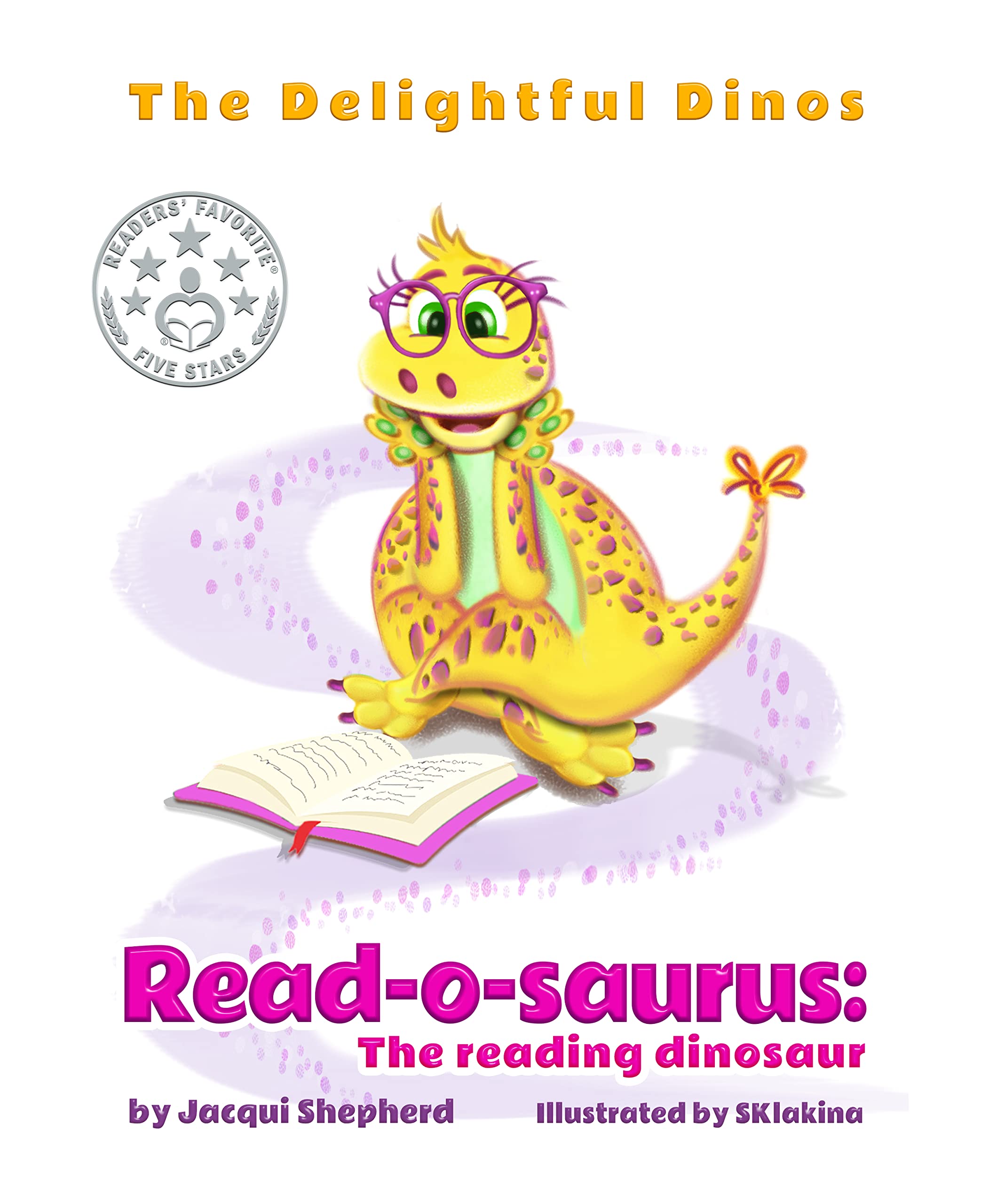 Read-o-saurus: The reading dinosaur