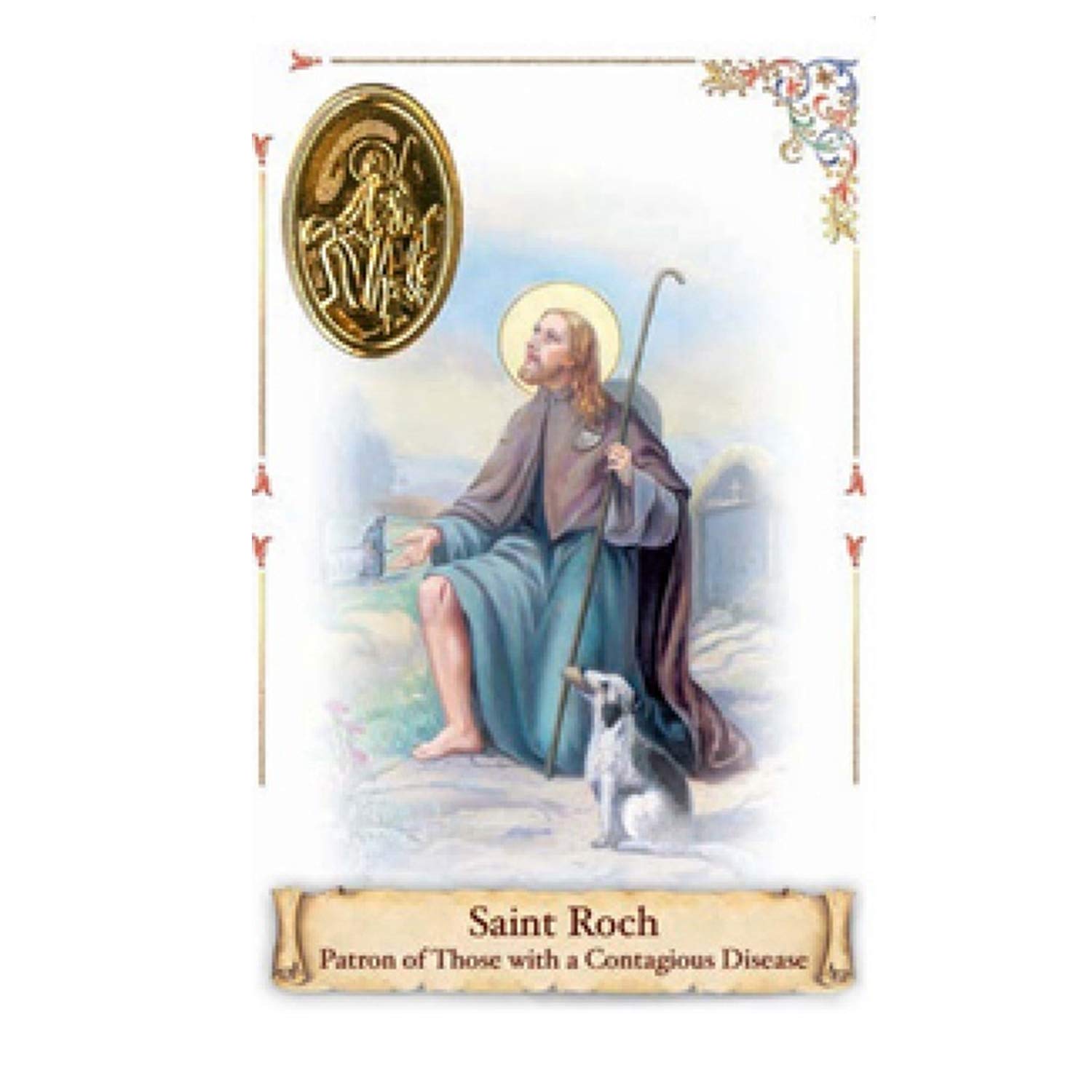 Saint Roch Rocco Patron of Those with Communicable Conditions Blessed