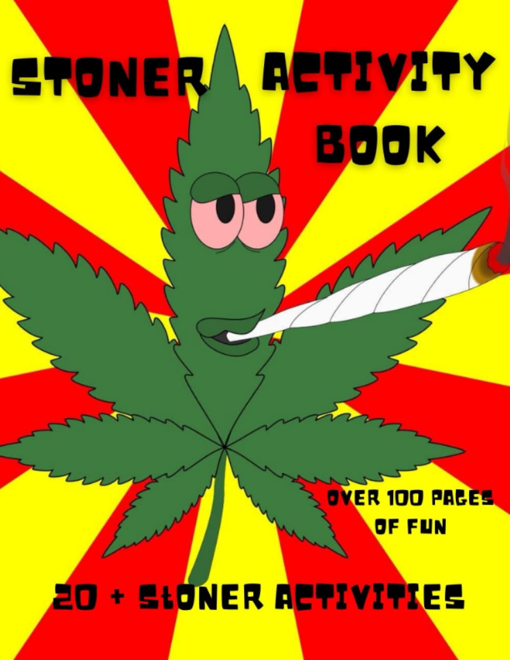 Stoner Activity Book Coloring pages, 420 Fun Facts, Puzzles, Word