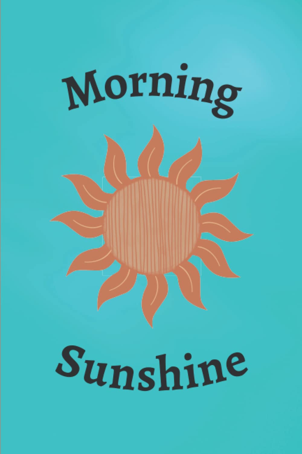 Morning Sunshine Boho Notebook, 6x9 120 Pages Lined by Jordan Stump