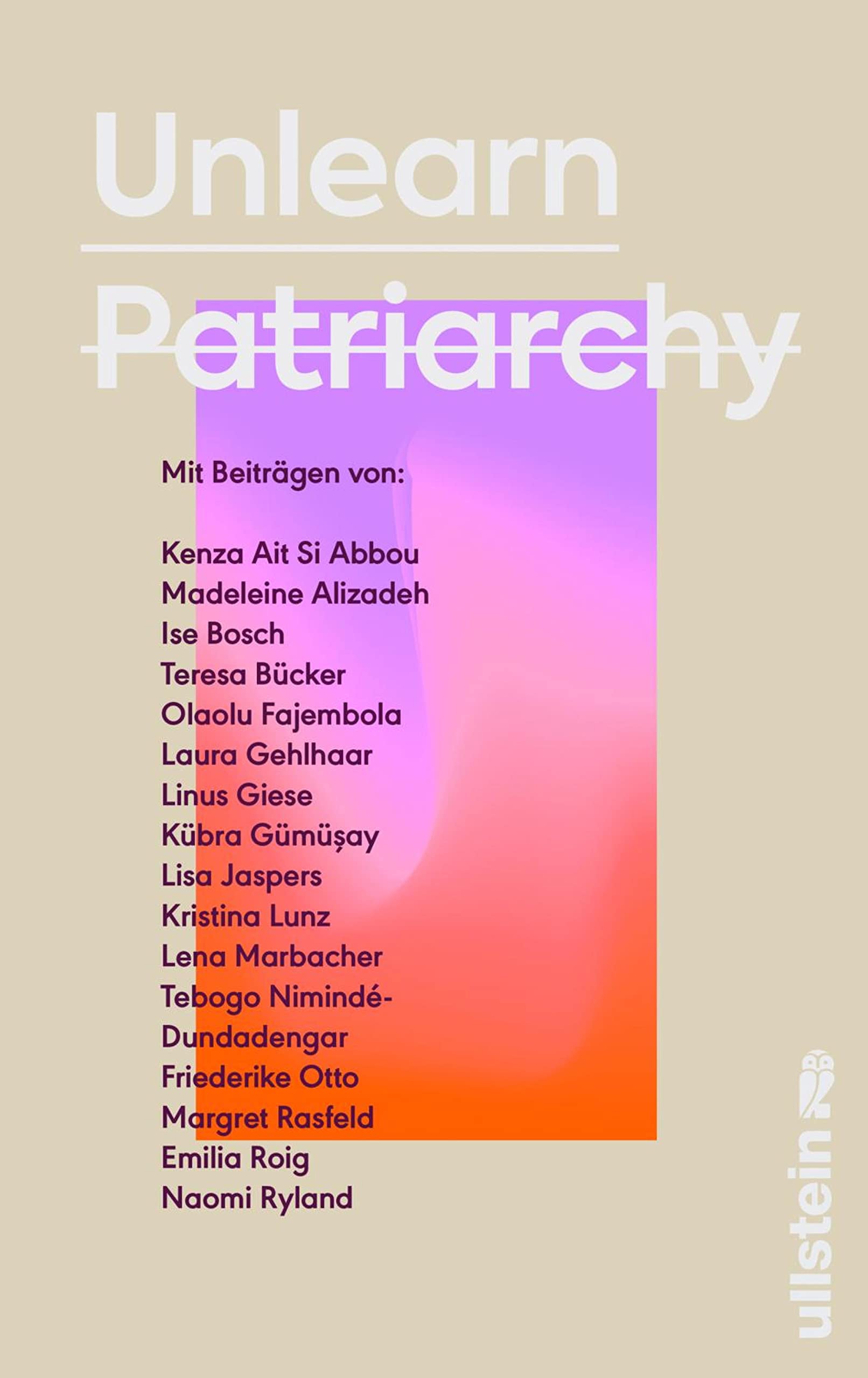 Unlearn Patriarchy book cover