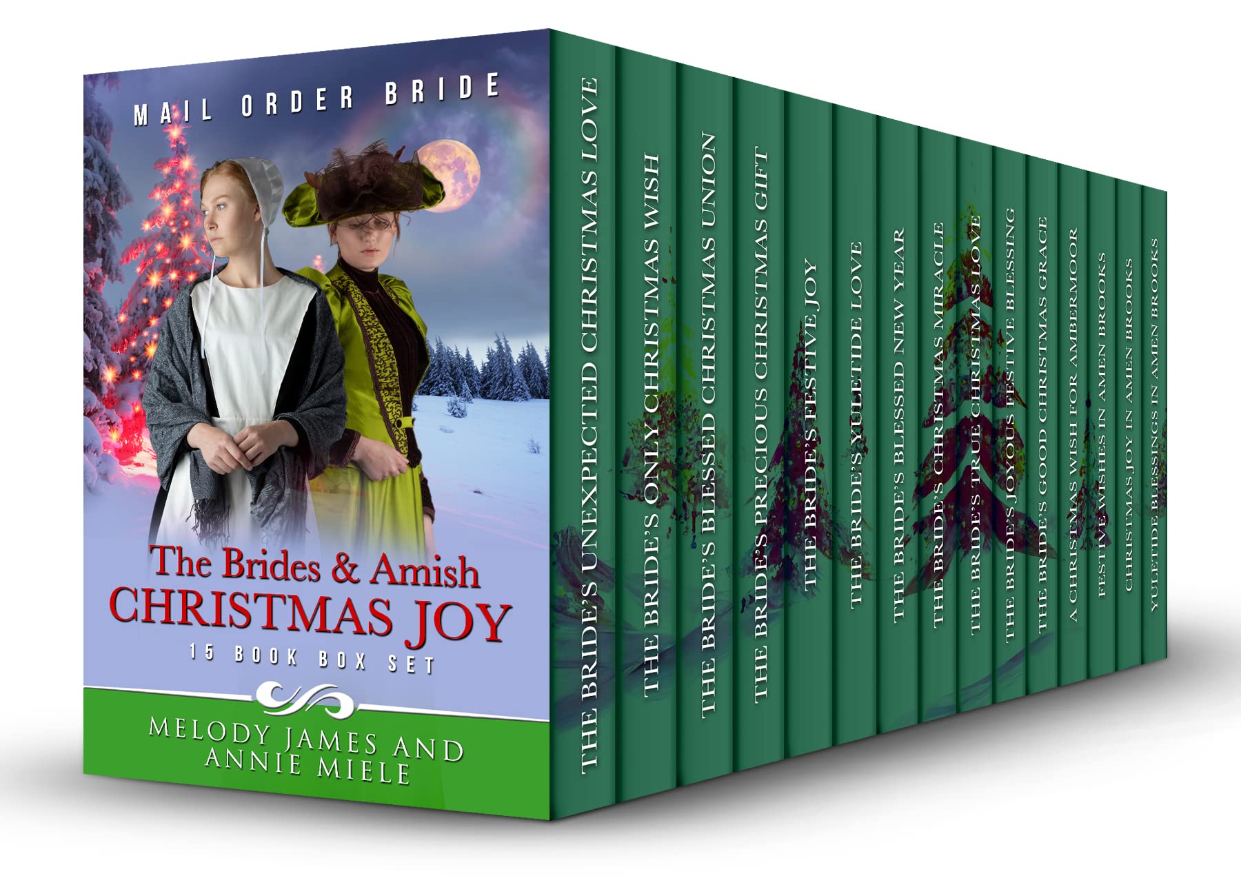 The Brides and Amish Christmas Joy: 15 Book Box Set