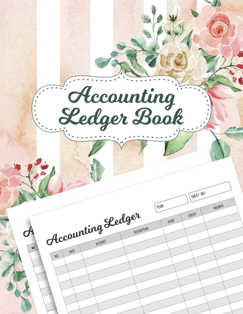 Accounting Ledger Book For Small Business Easy & Simple Accounting Ledger for Bookkeeping 120