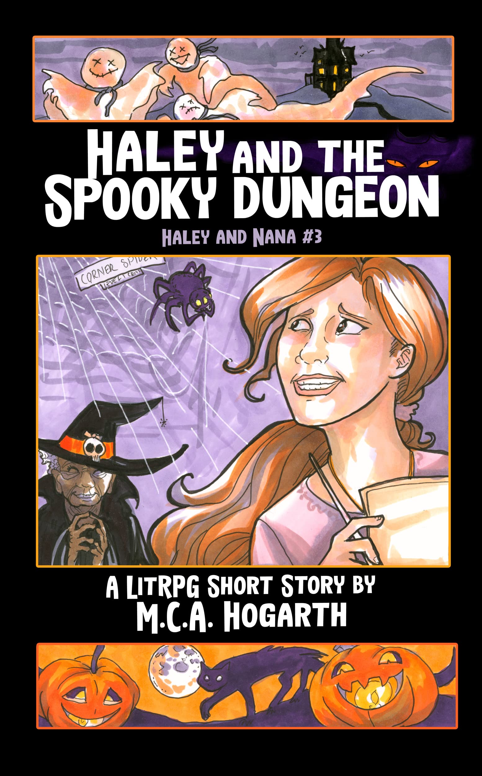 Haley and the Spooky Dungeon book cover