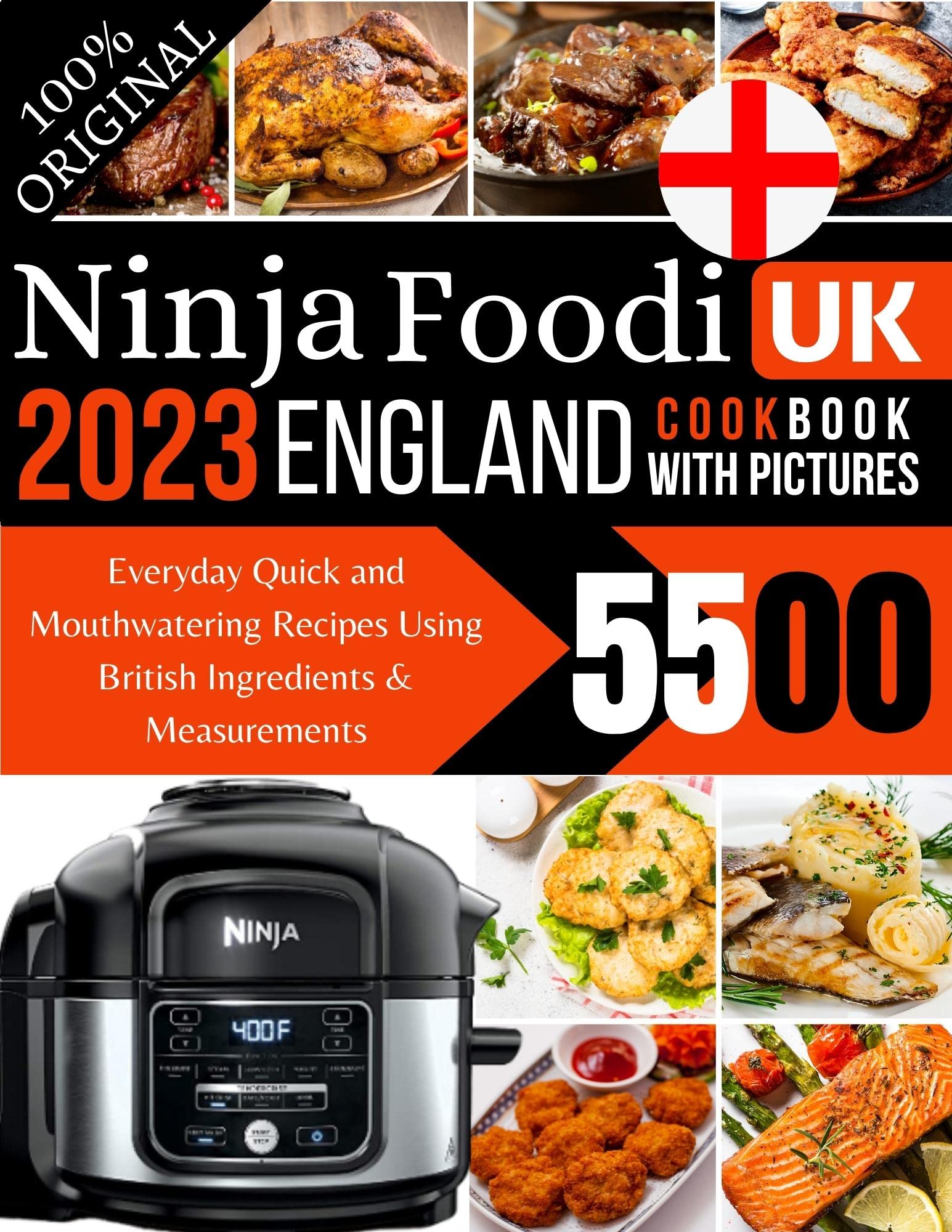 Ninja Foodi Cookbook UK 2023 With Pictures Everyday Quick and