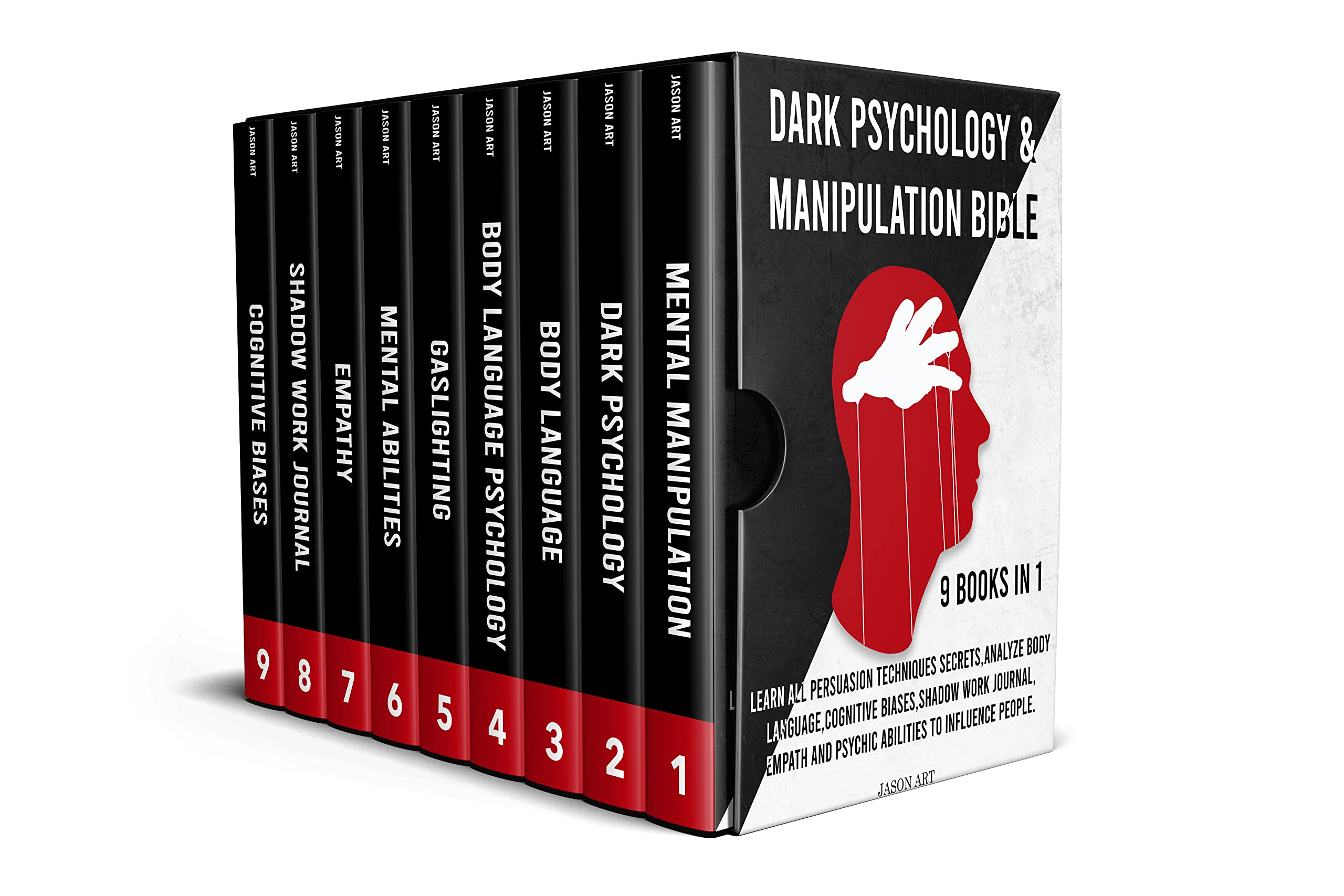 DARK PSYCHOLOGY & MANIPULATION BIBLE 9 Books in 1Learn All Persuasion