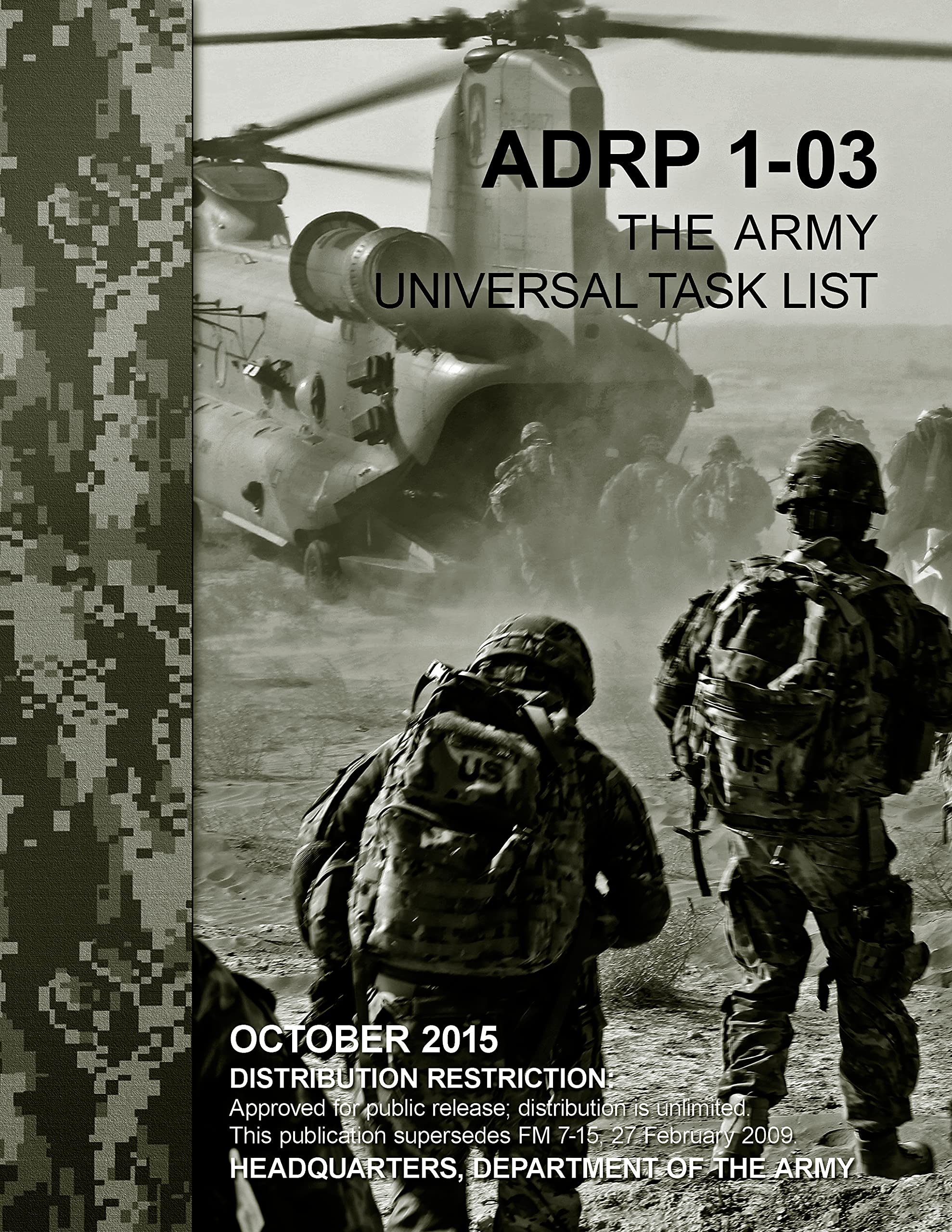 ADRP 103 The Army Universal Task List by Luc Boudreaux Goodreads