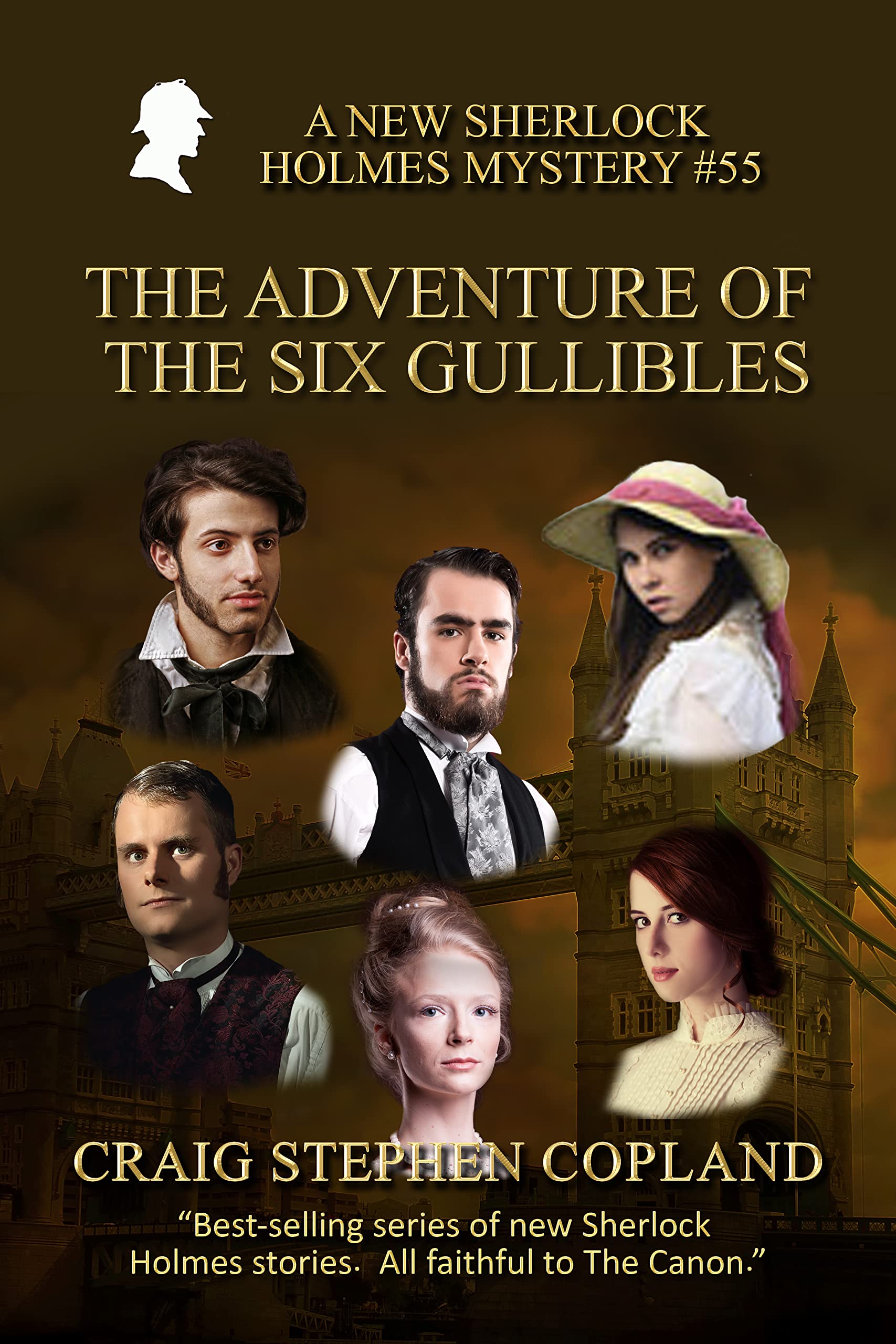 The Adventure of the Six Gullibles book cover