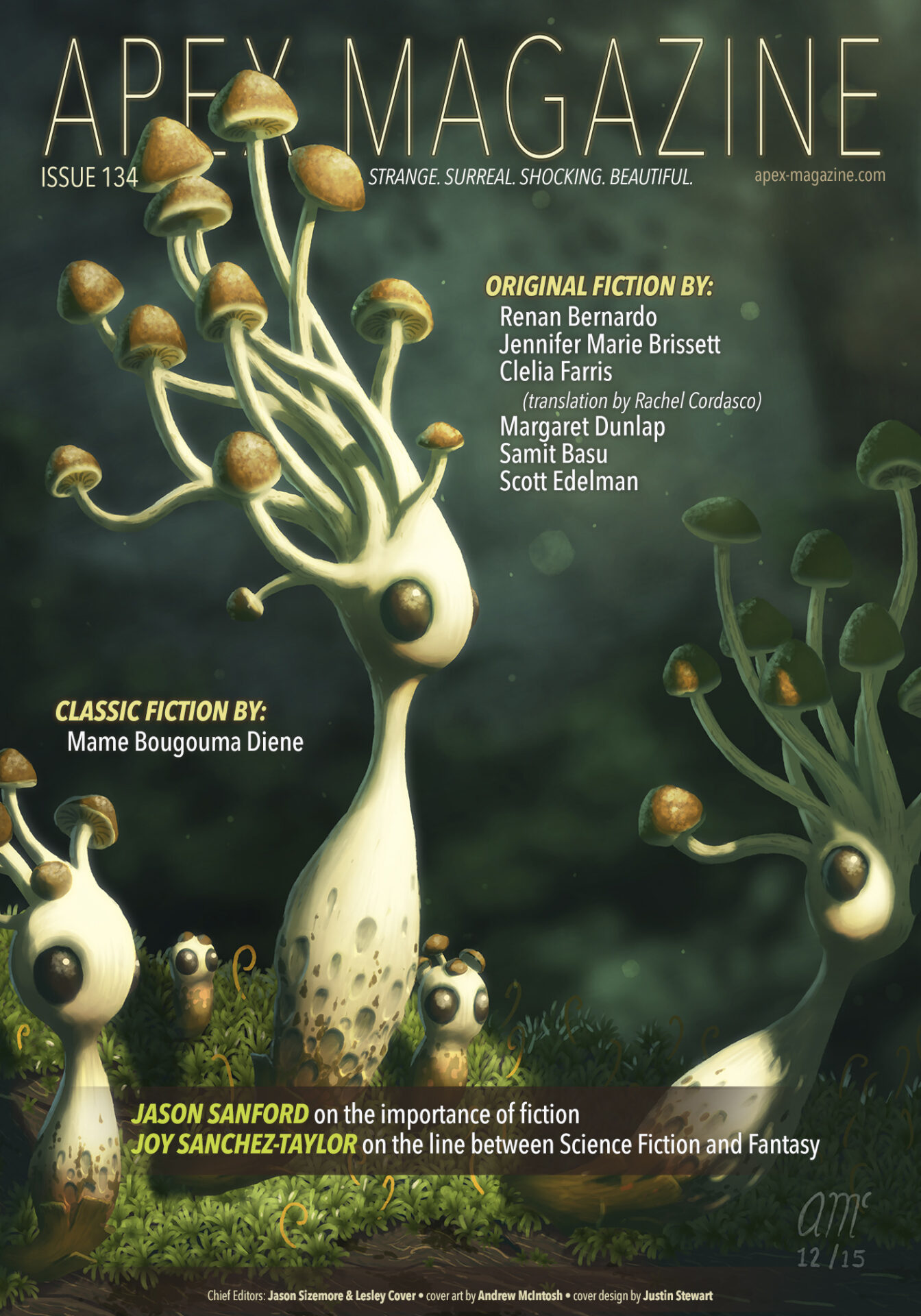 Apex Magazine #134 book cover