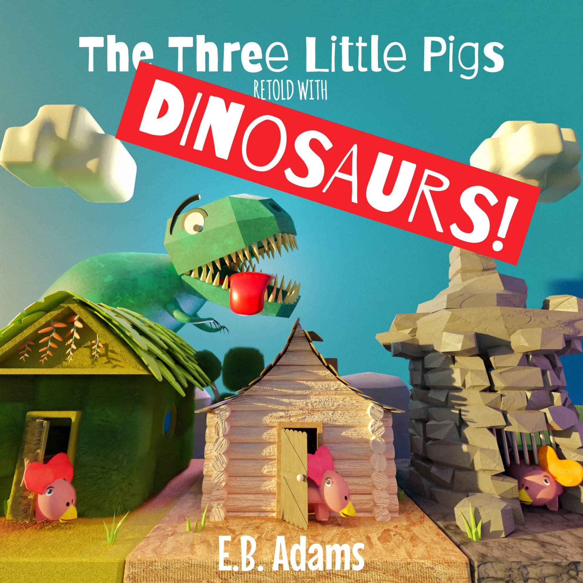 The Three Little Pigs Retold With DINOSAURS!