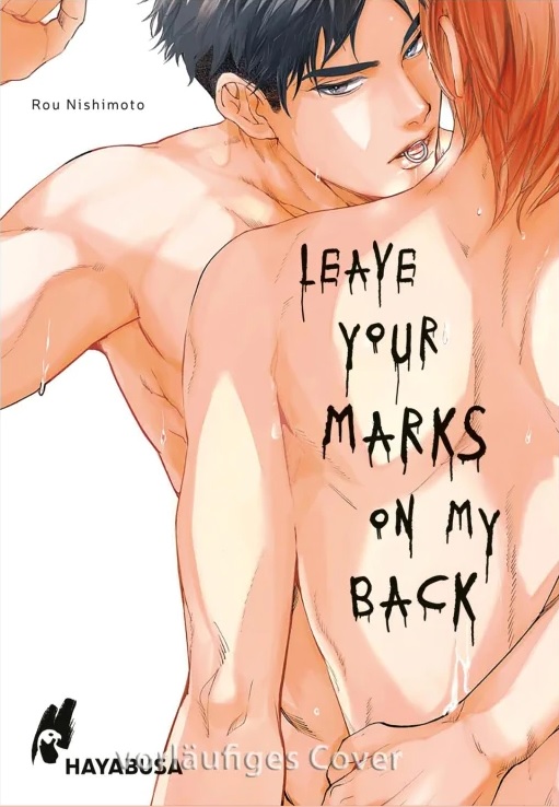 Leave your marks on my back