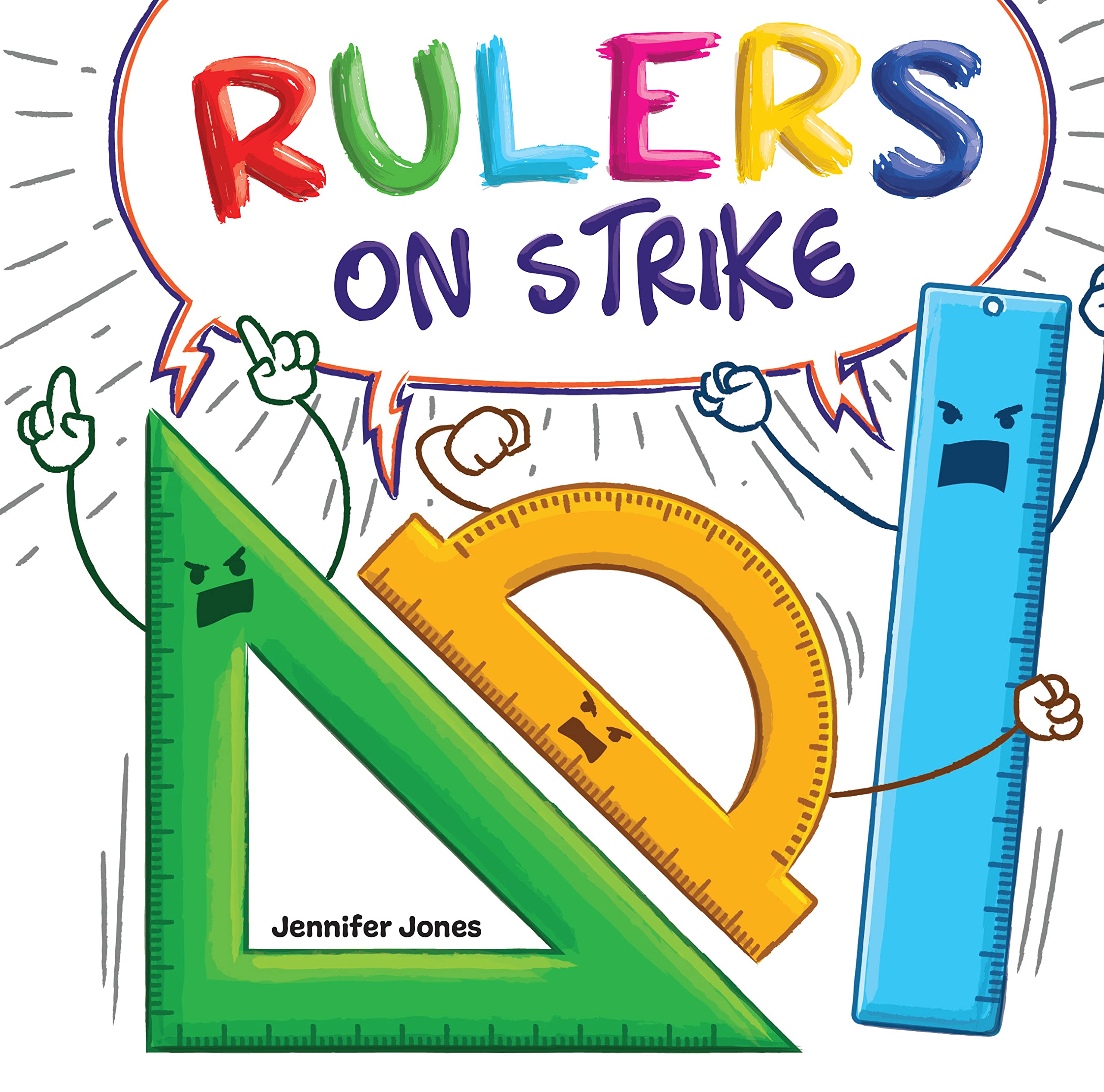 Responsibility Student Using Ruler Icon Rulers On Strike: A Funny, Rhyming, Read Aloud Kid's Book About Respect ...