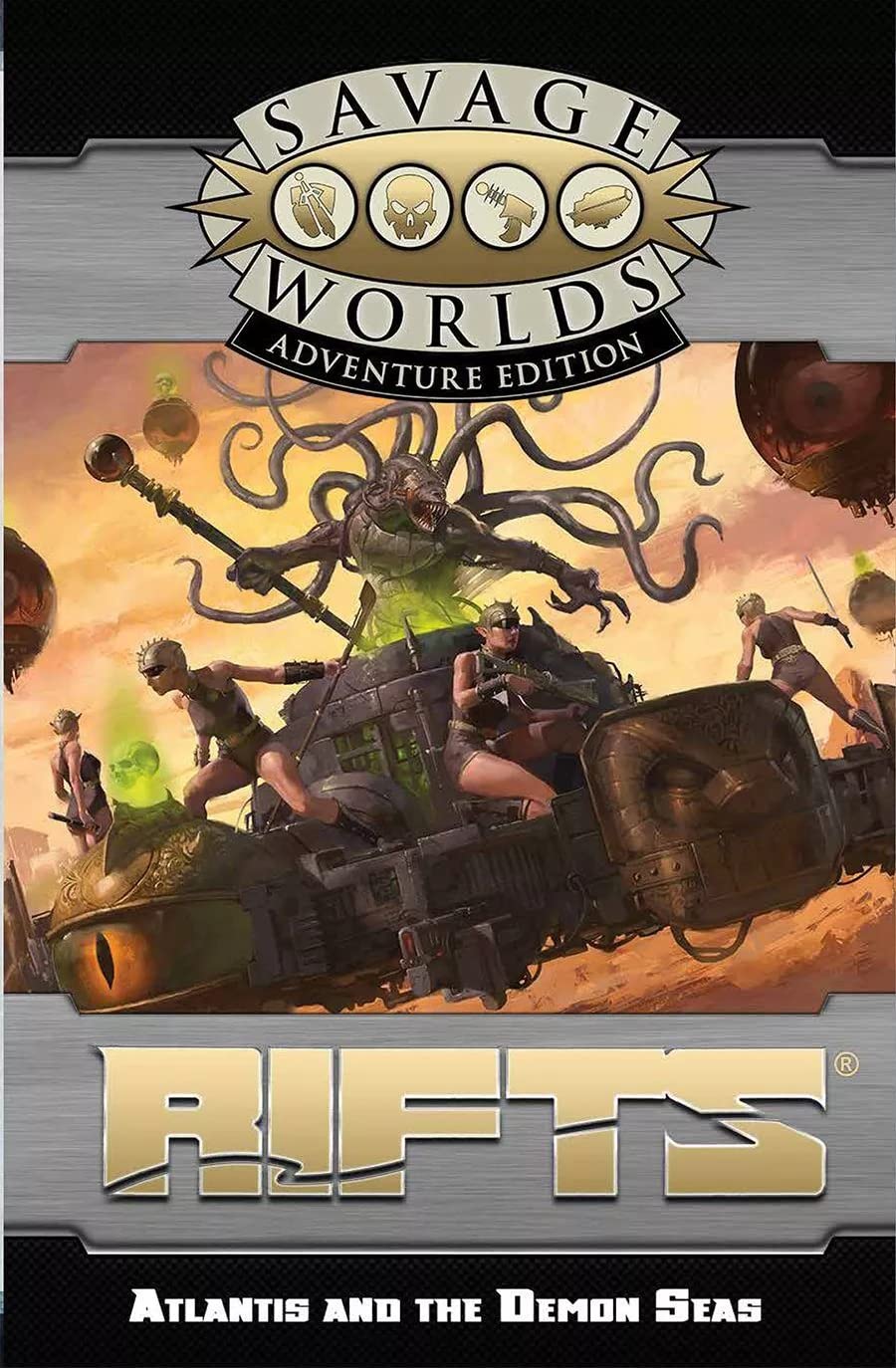 Rifts® for Savage Worlds: Atlantis and the Demon Seas Sourcebook SWADE ...