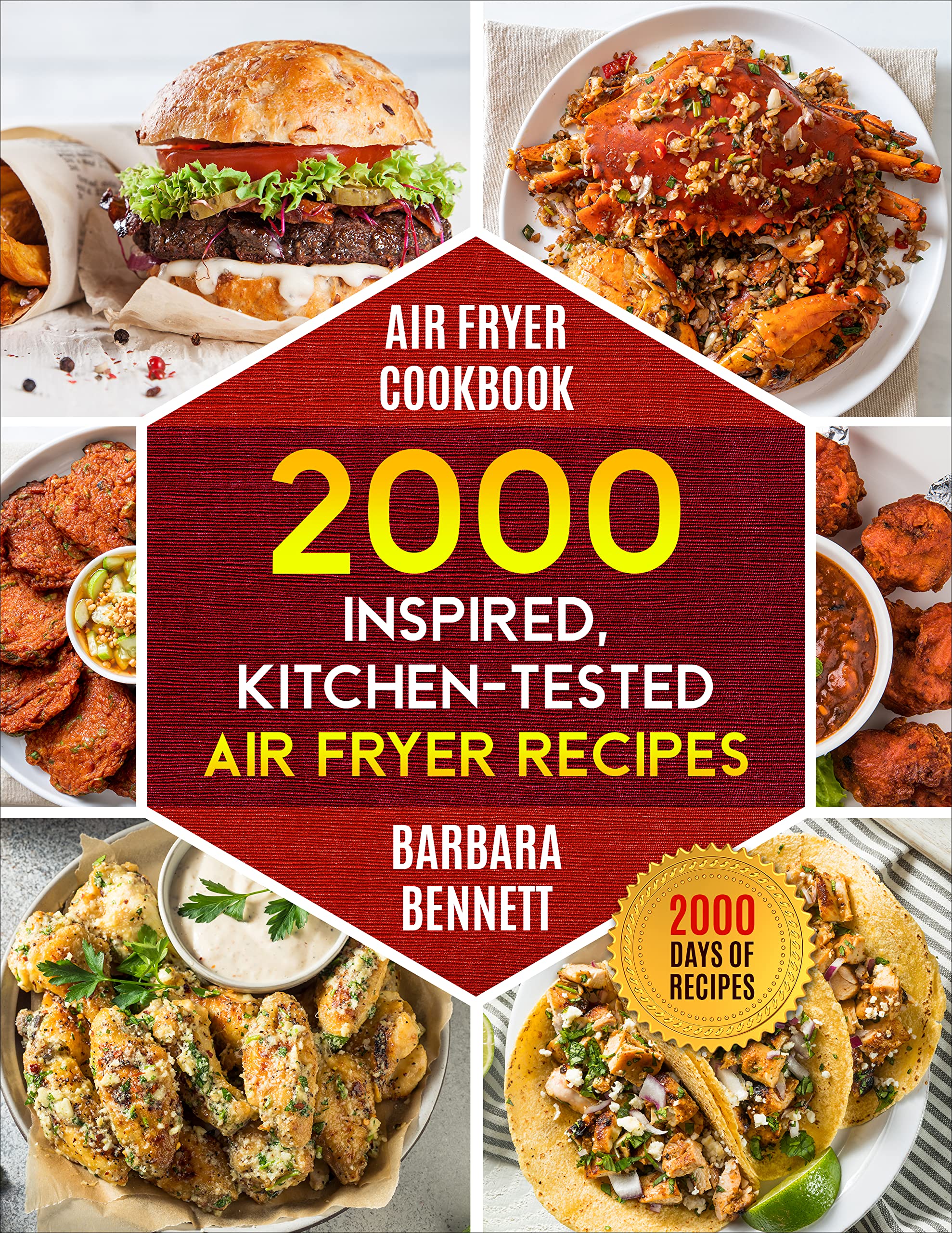 Air Fryer Cookbook 2000 Inspired, KitchenTested Air Fryer Recipes