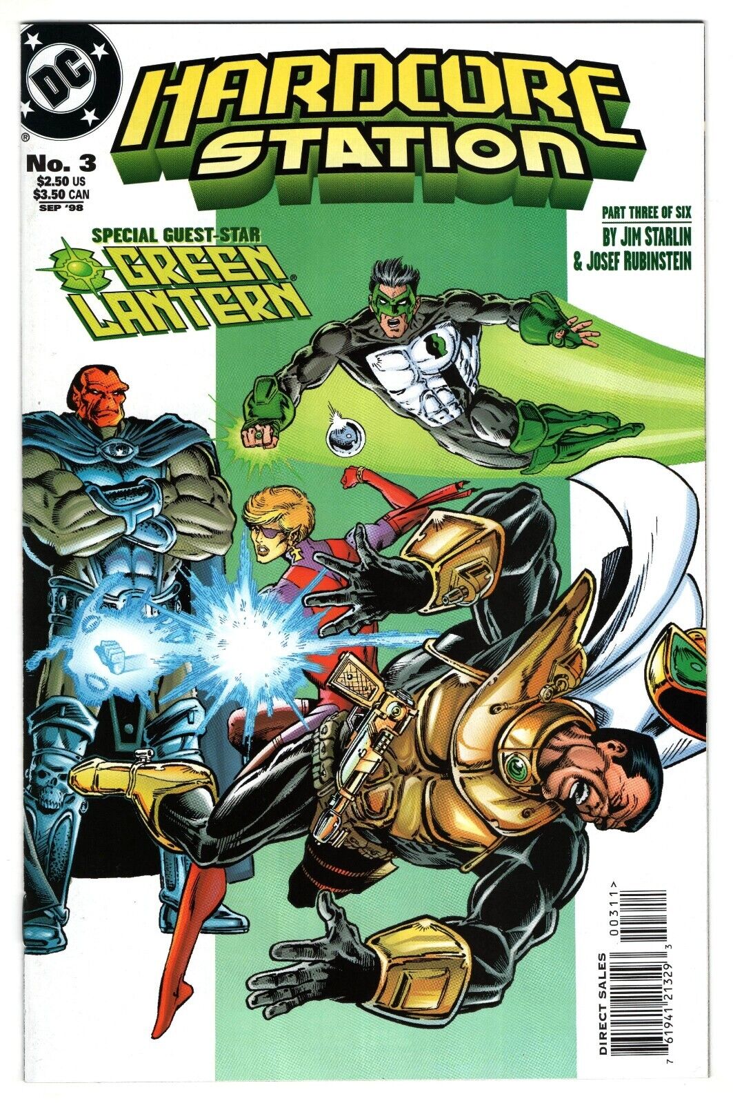 Hardcore Station (1998) #3 book cover