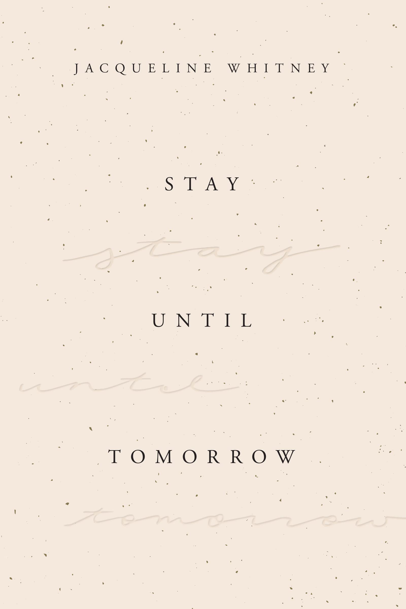 Stay Until Tomorrow book cover