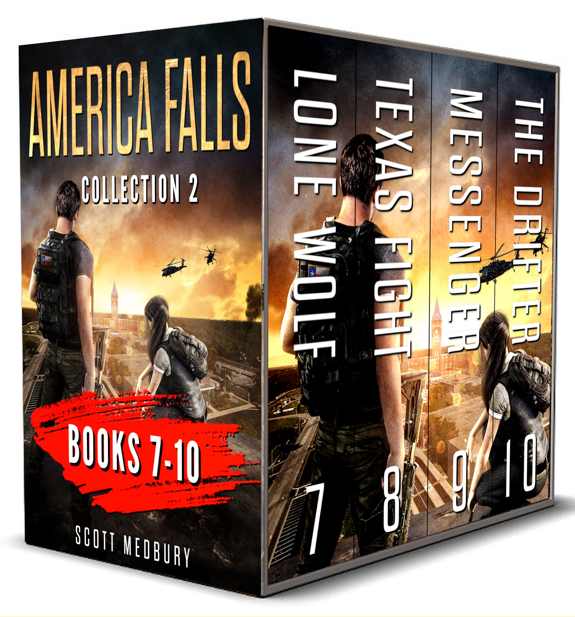America Falls Collection 2: Books 7-10