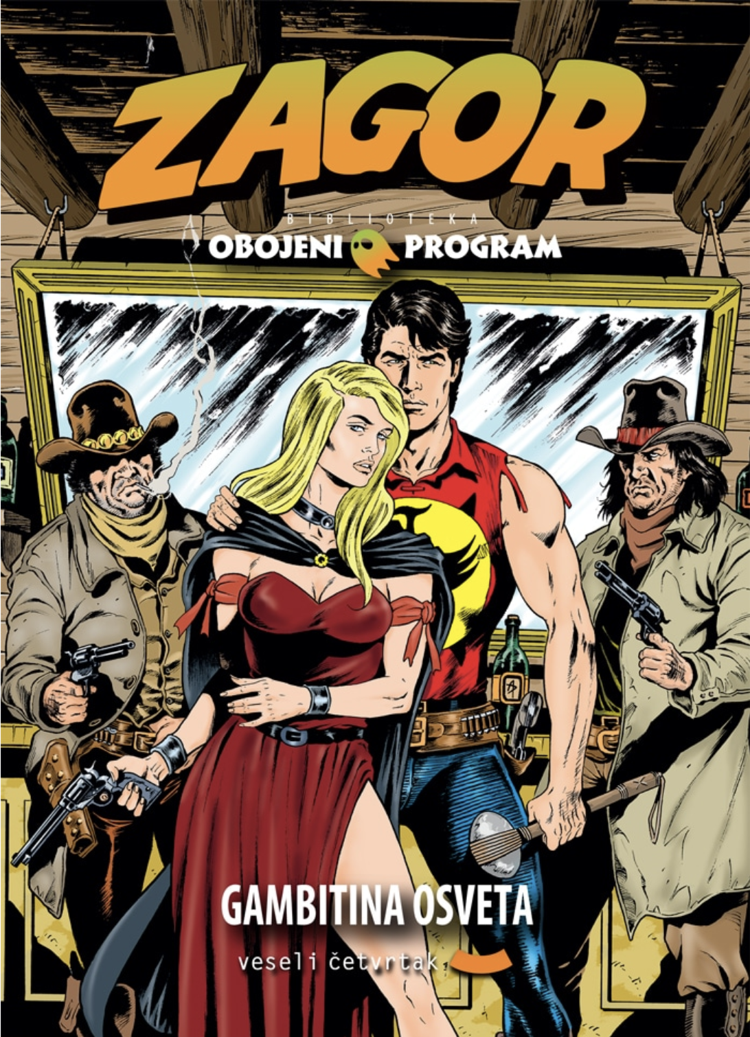 Biblioteka Obojeni Program #58 Zagor book cover